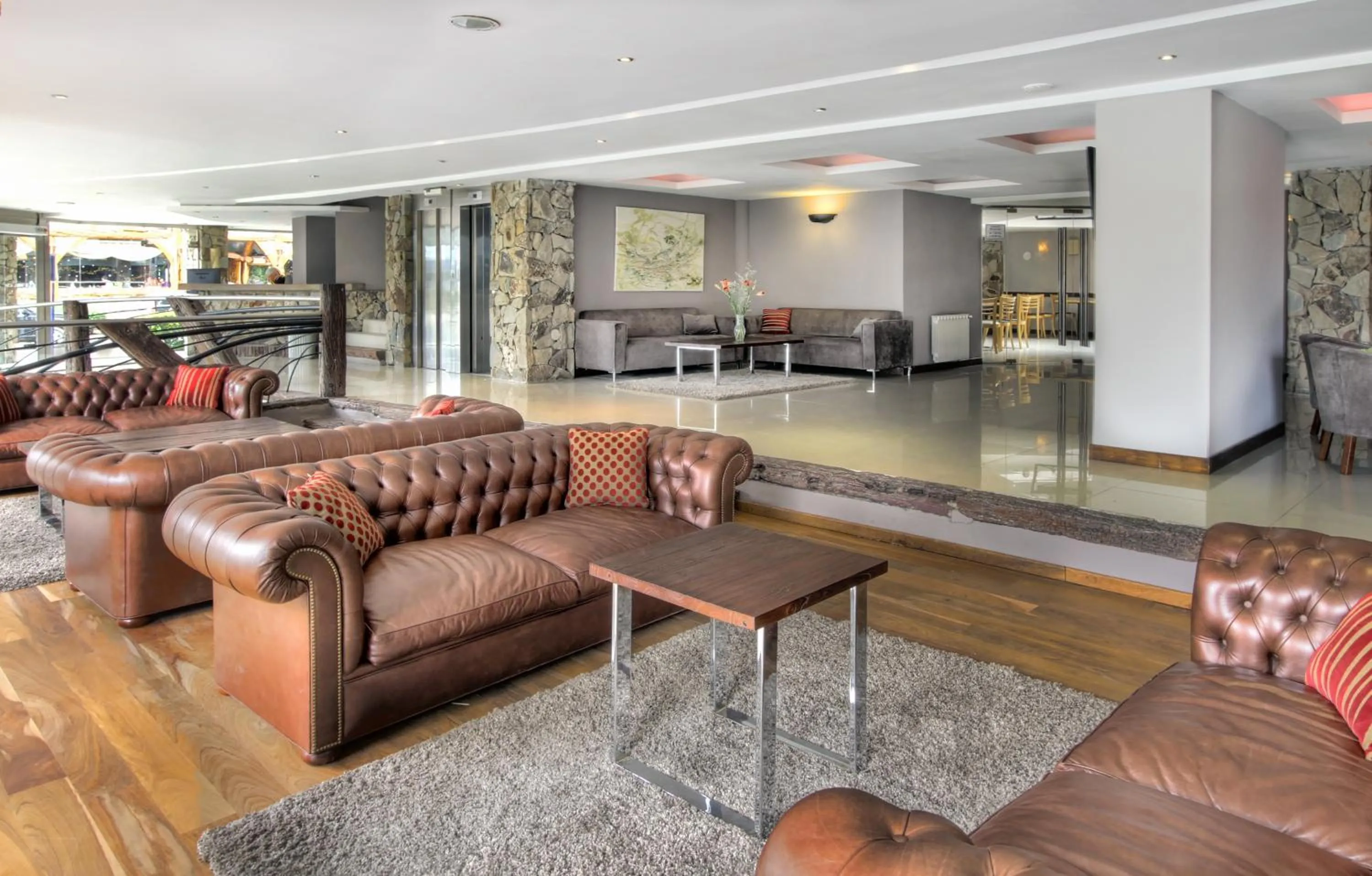 Lobby or reception in Hotel Alt Interlaken