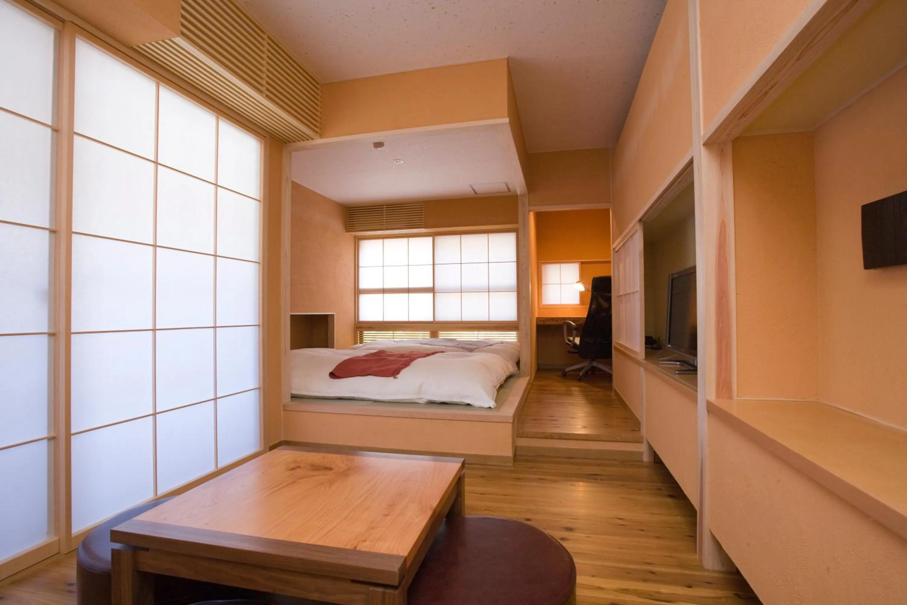 Bedroom in Onsen Ryokan Yamaki