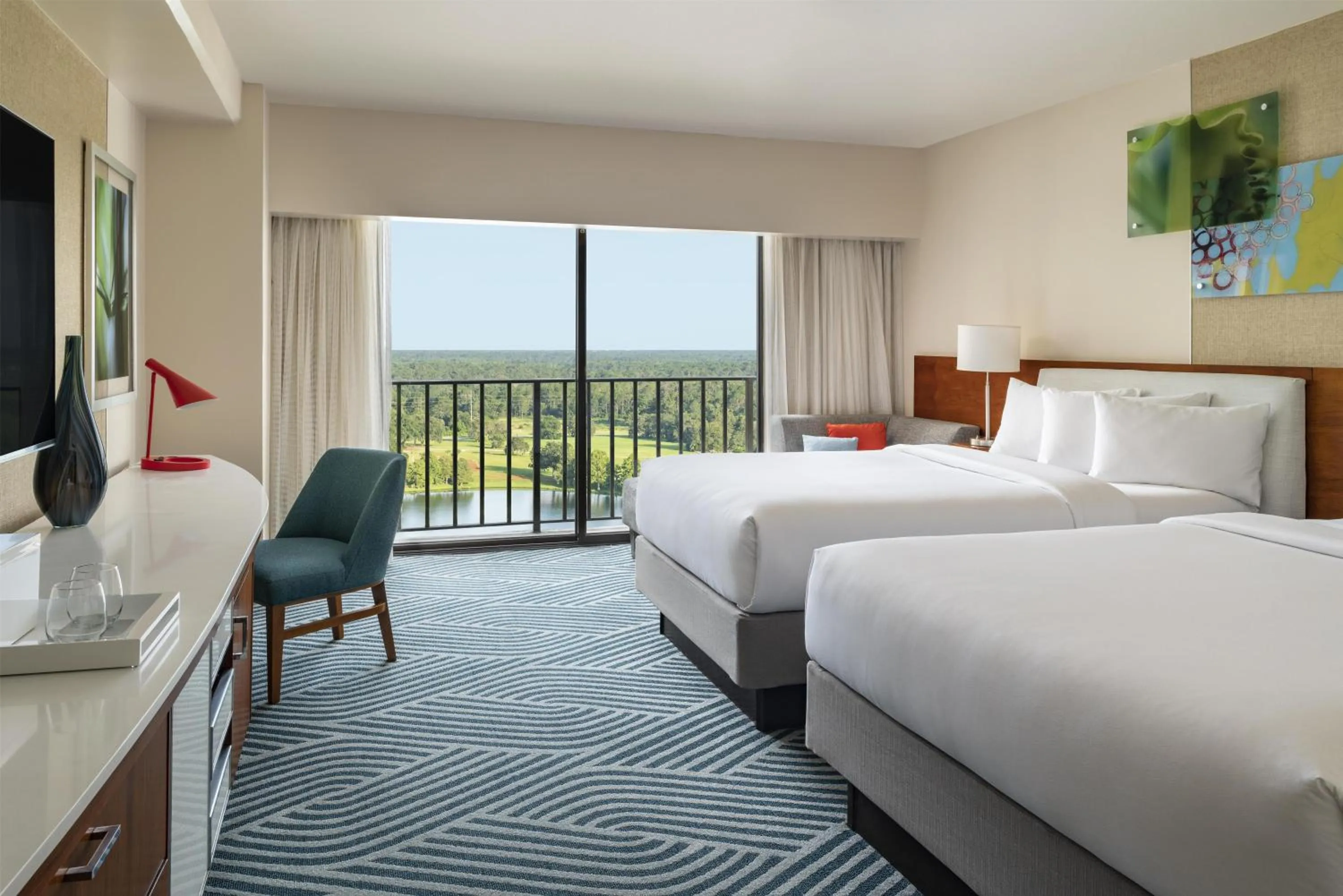 Bedroom, Bed in Hyatt Regency Grand Cypress Resort - Free Shuttle to Theme Parks!