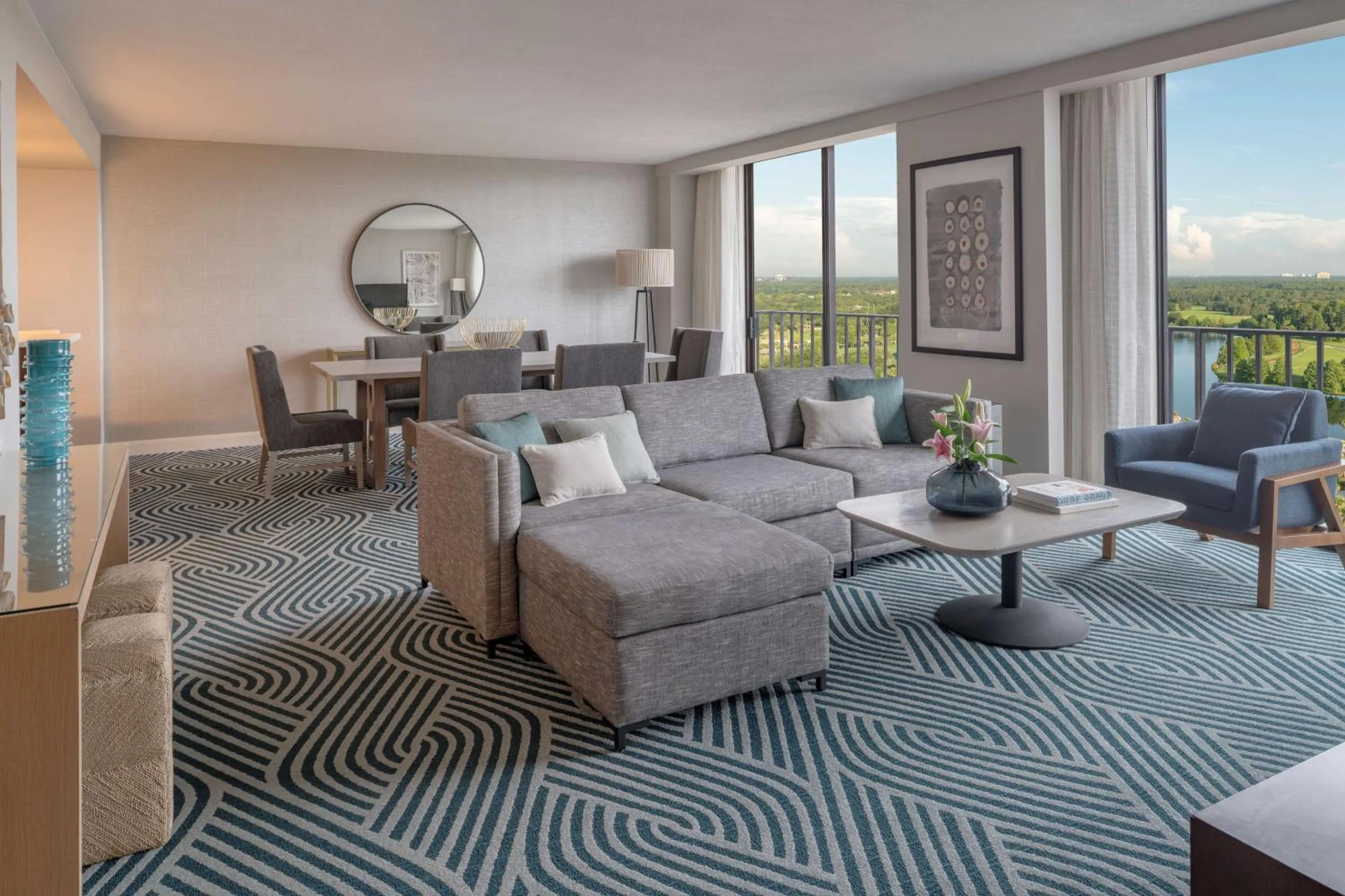 Living room in Hyatt Regency Grand Cypress Resort - Free Shuttle to Theme Parks!
