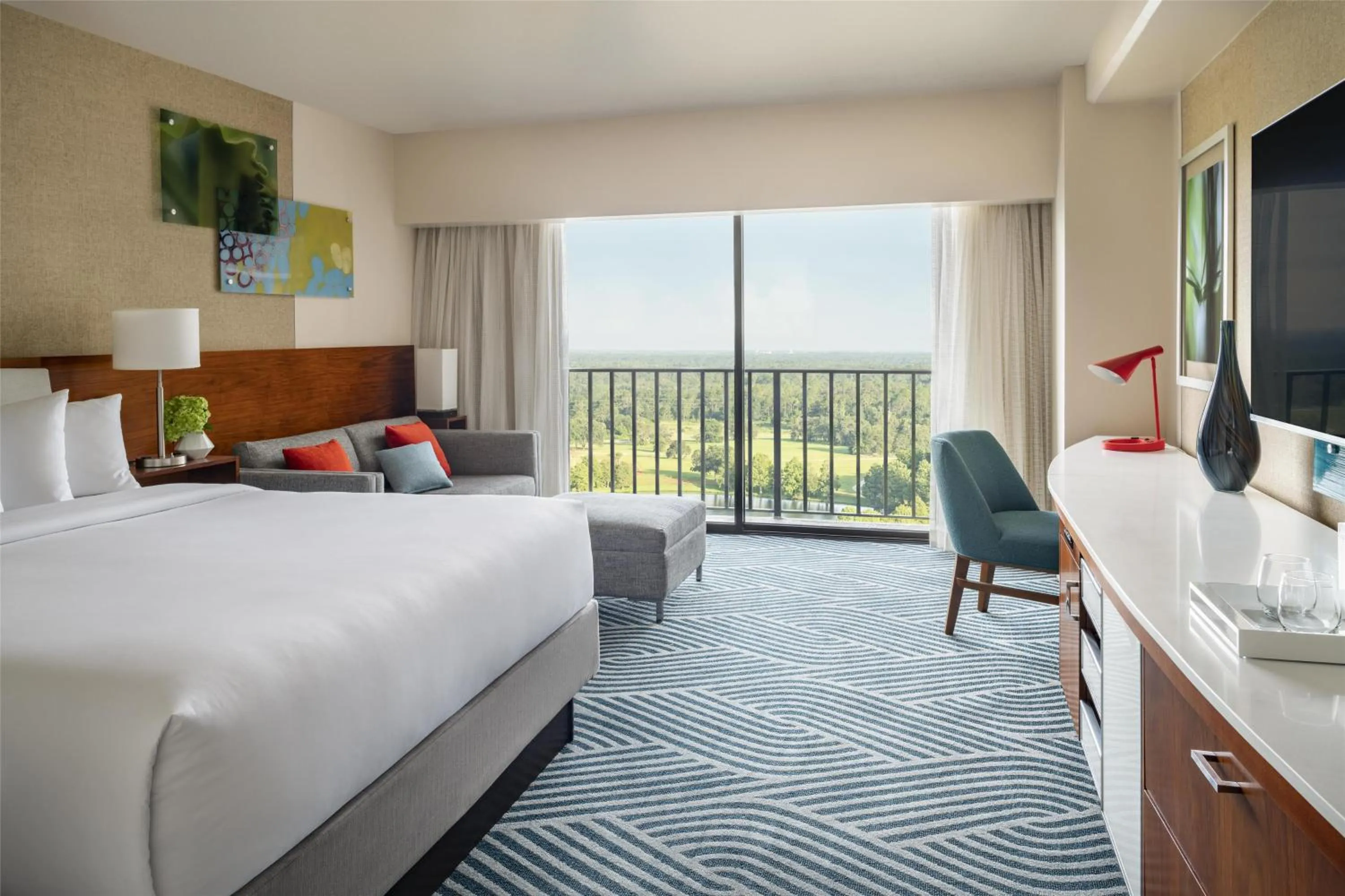 Bedroom, Bed in Hyatt Regency Grand Cypress Resort - Free Shuttle to Theme Parks!