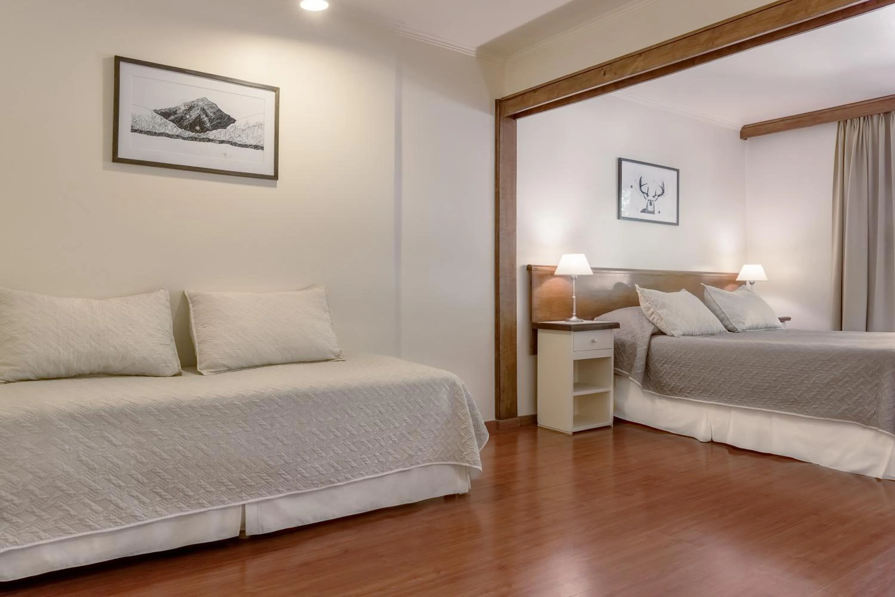 Bed in Soft Bariloche Hotel