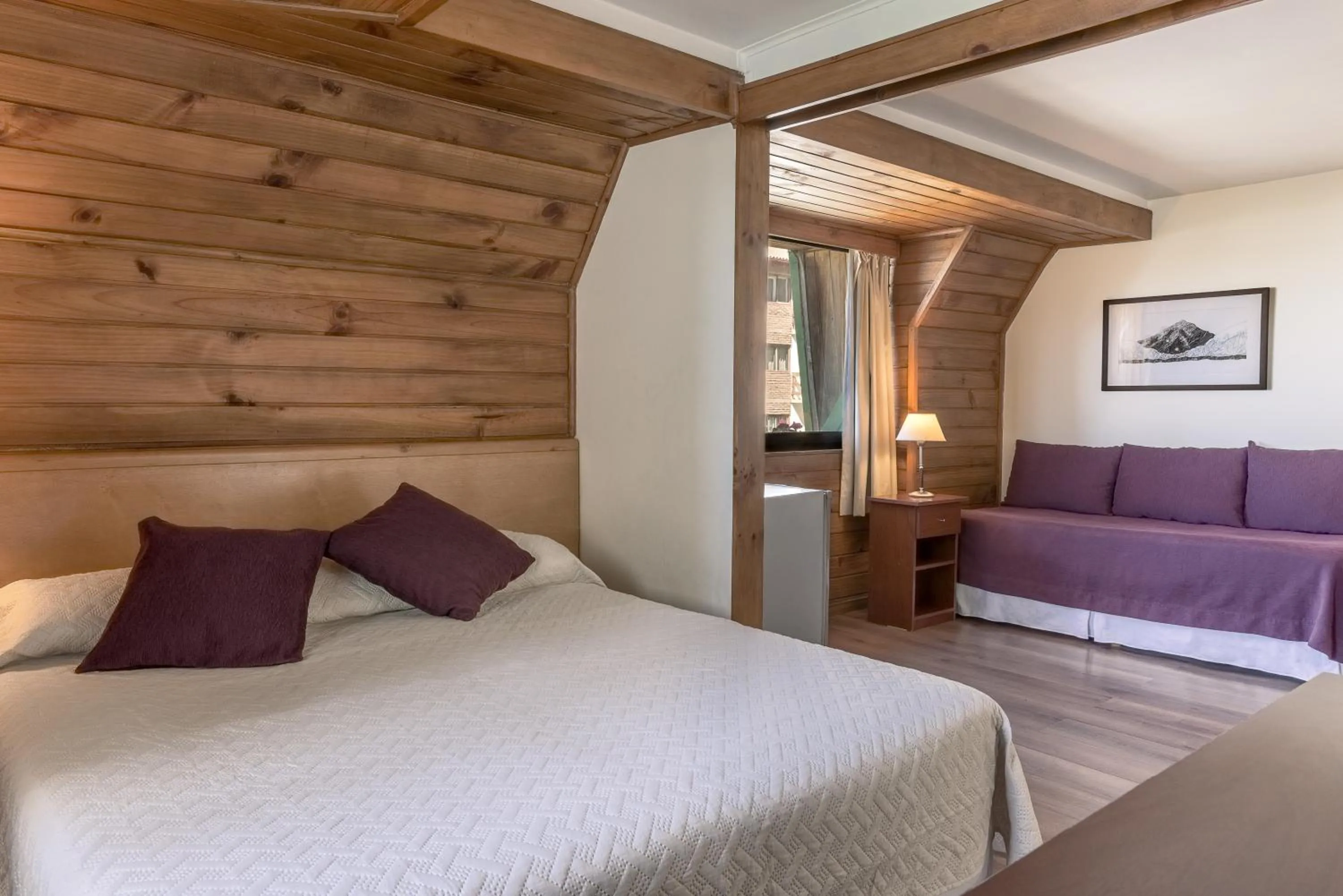 Bed in Soft Bariloche Hotel