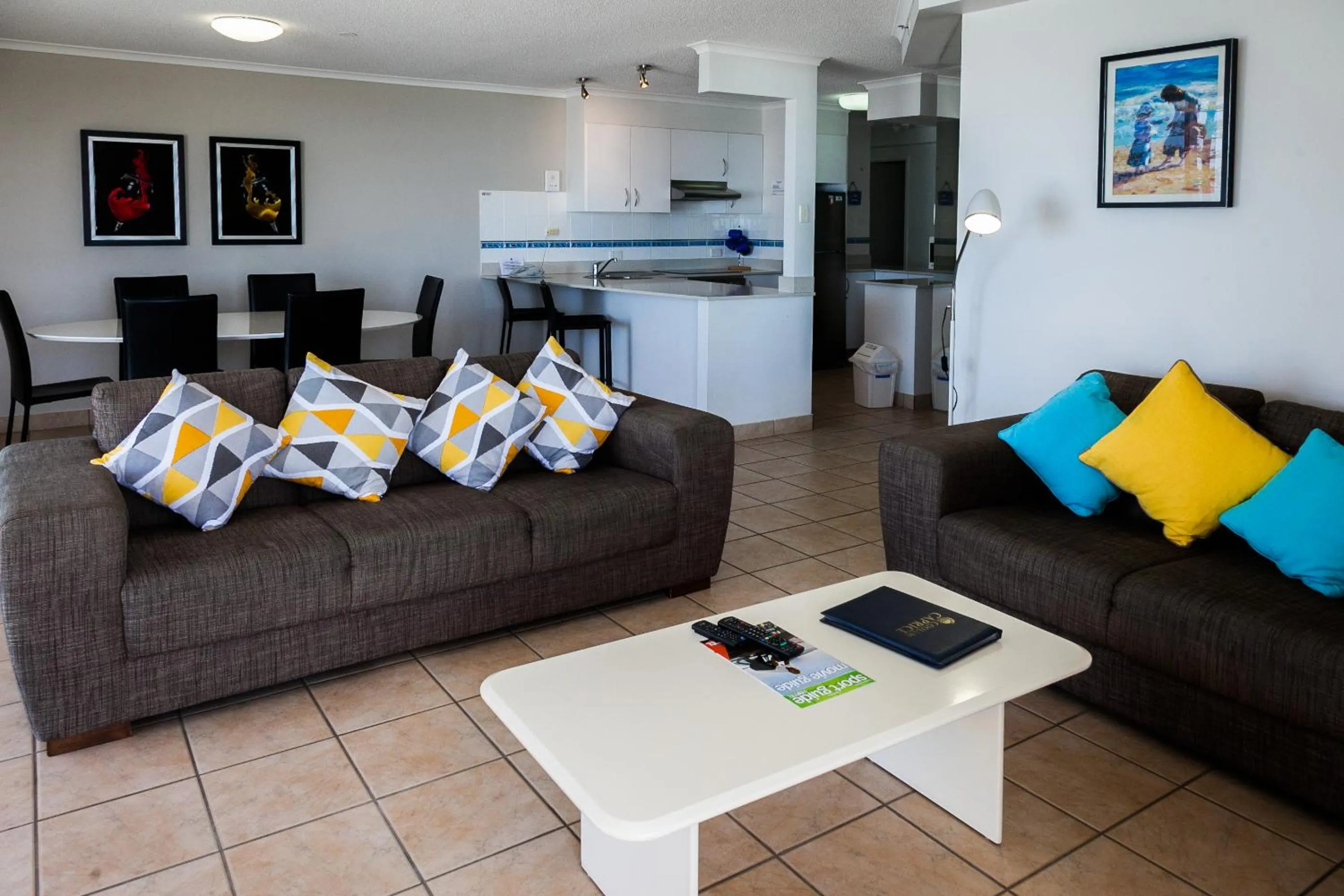 Seating area in Coolum Caprice