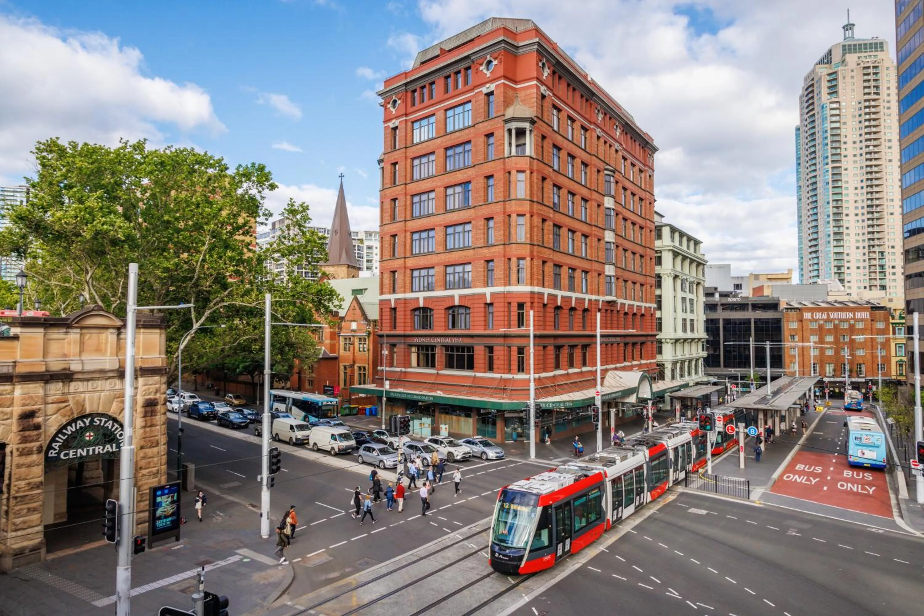 Property building in YHA Sydney Central