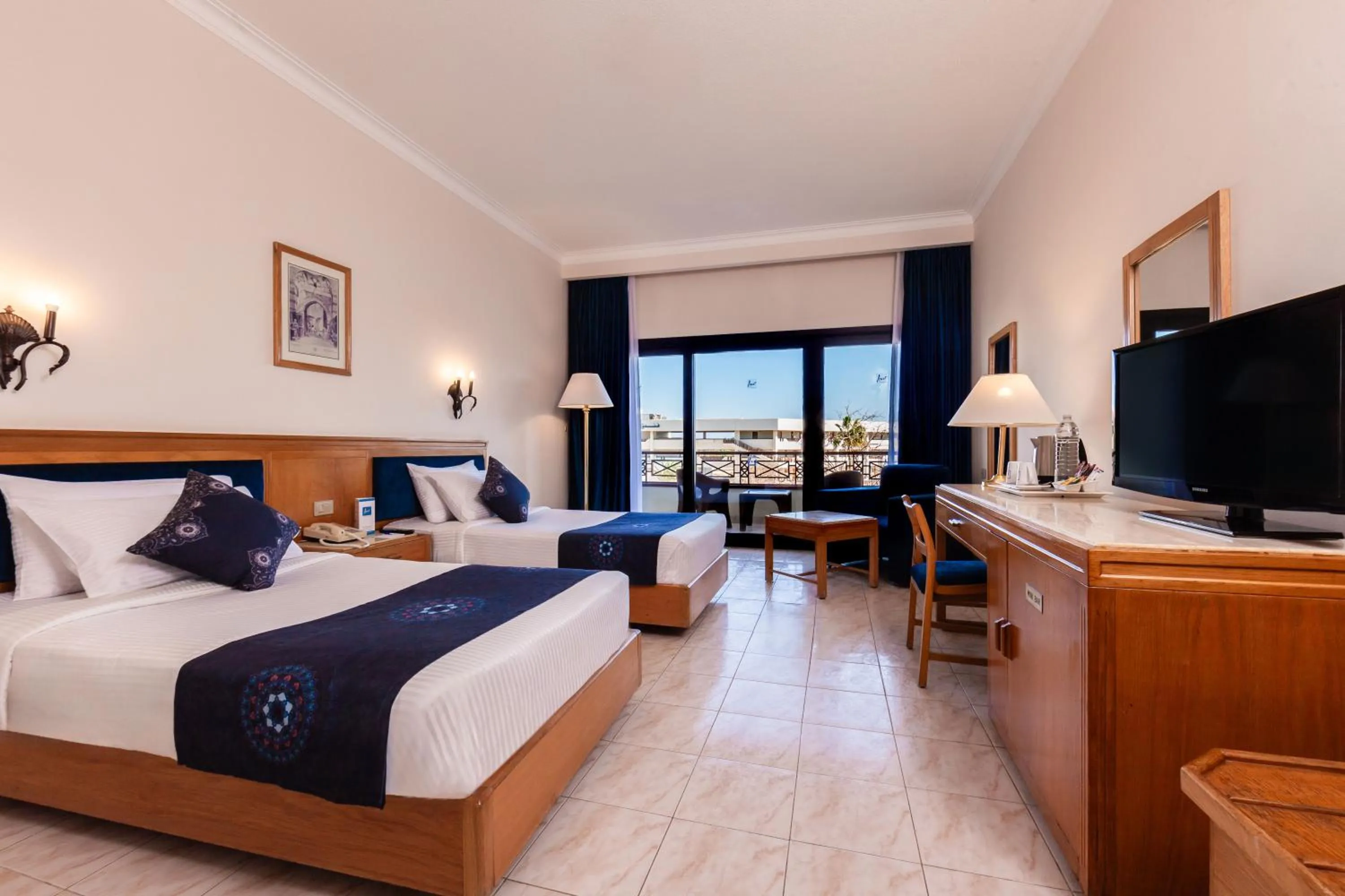 Bedroom, Bed in Pharaoh Azur Resort