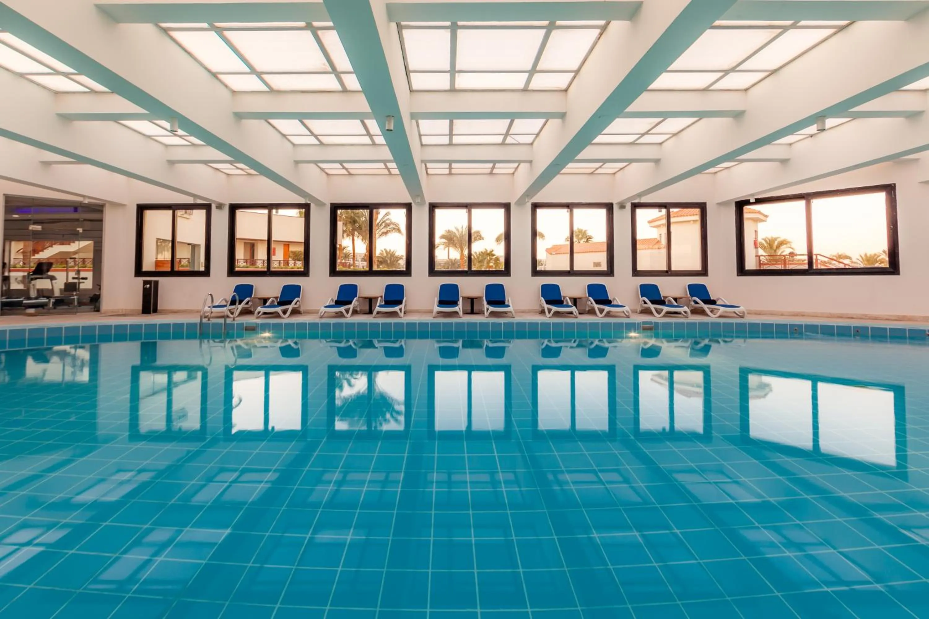 Pool view in Pharaoh Azur Resort