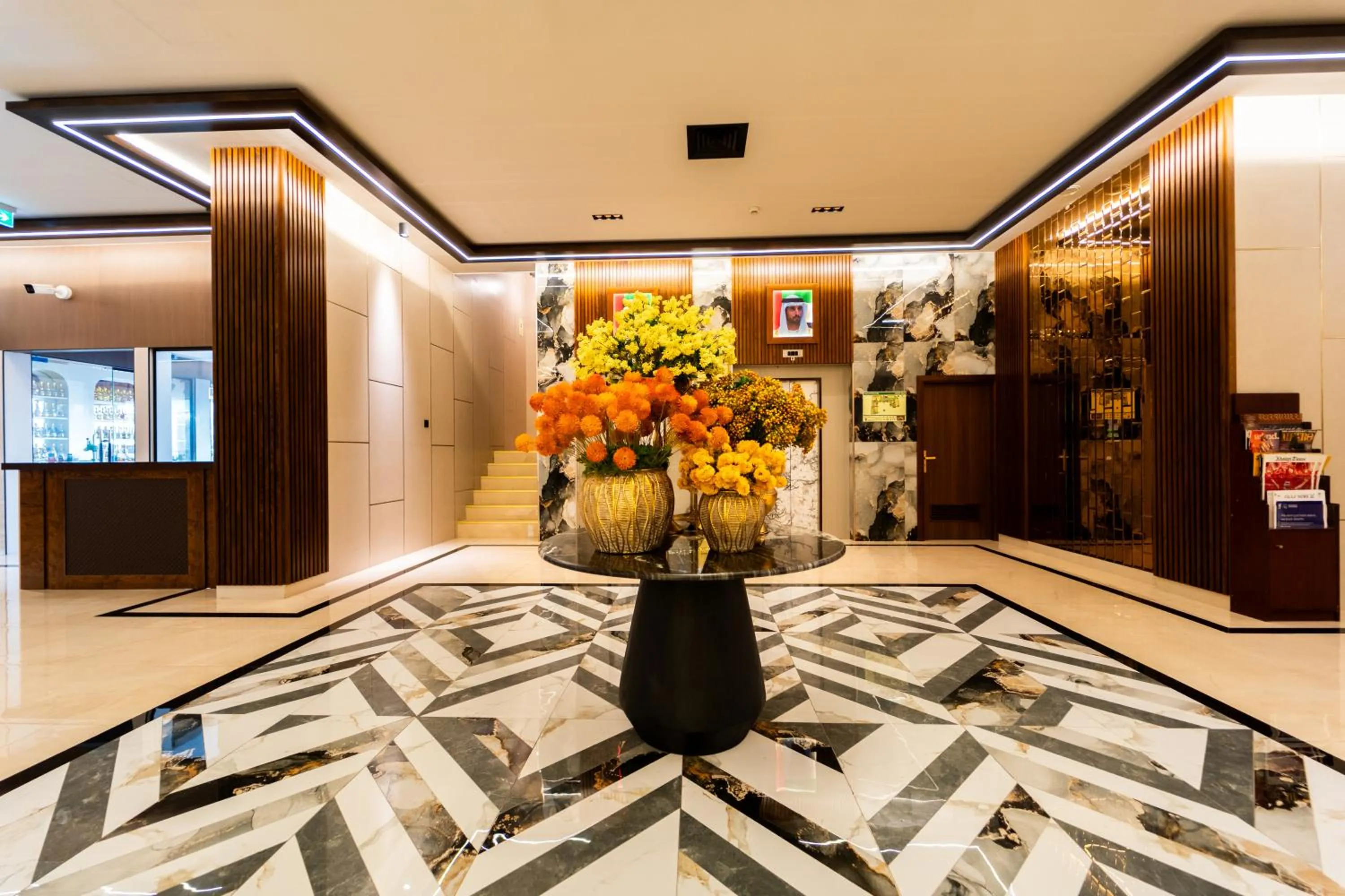 Lobby or reception in Grand Astoria Hotel