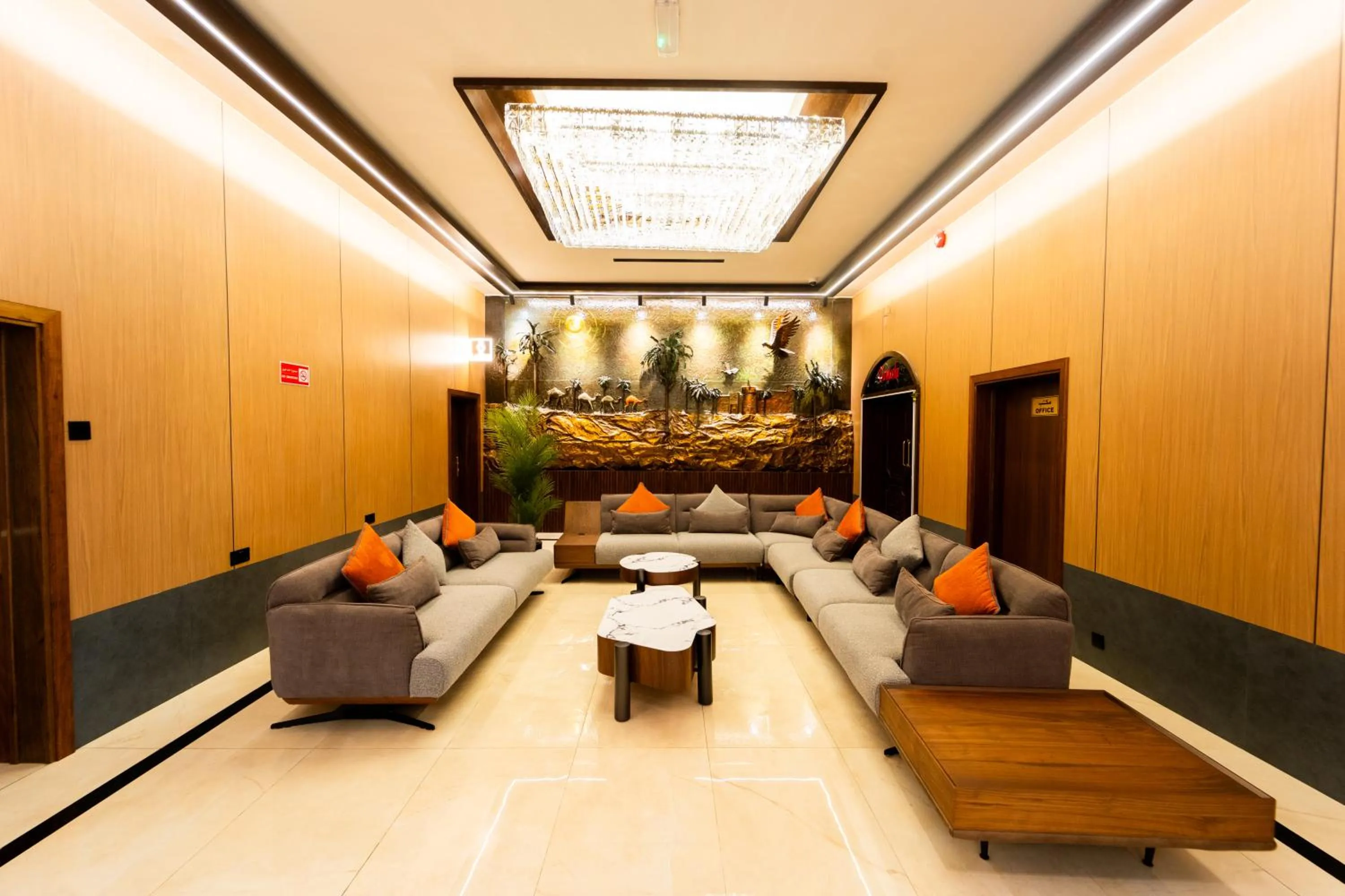 Lobby or reception in Grand Astoria Hotel