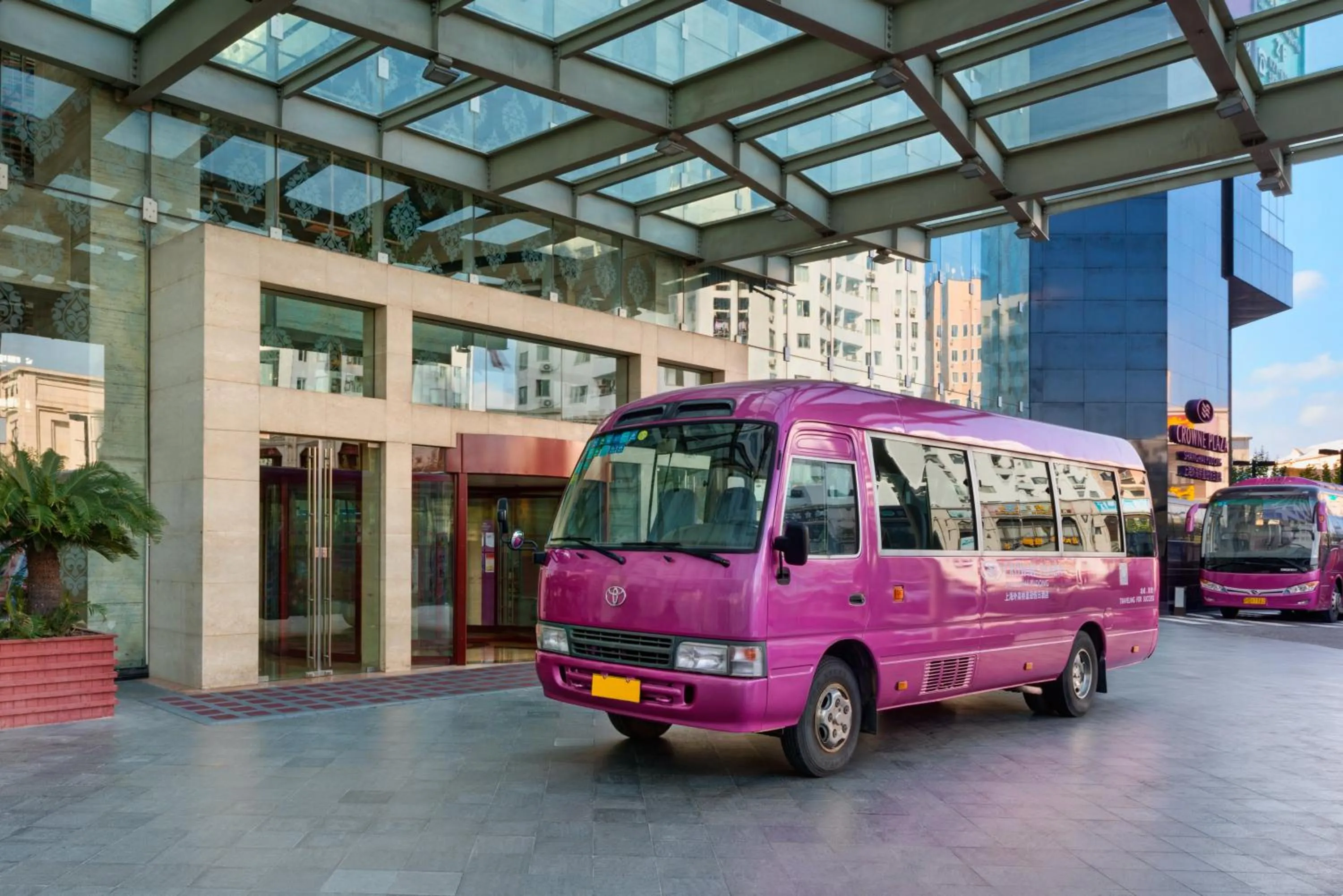 Lobby or reception in Crowne Plaza Shanghai Pudong