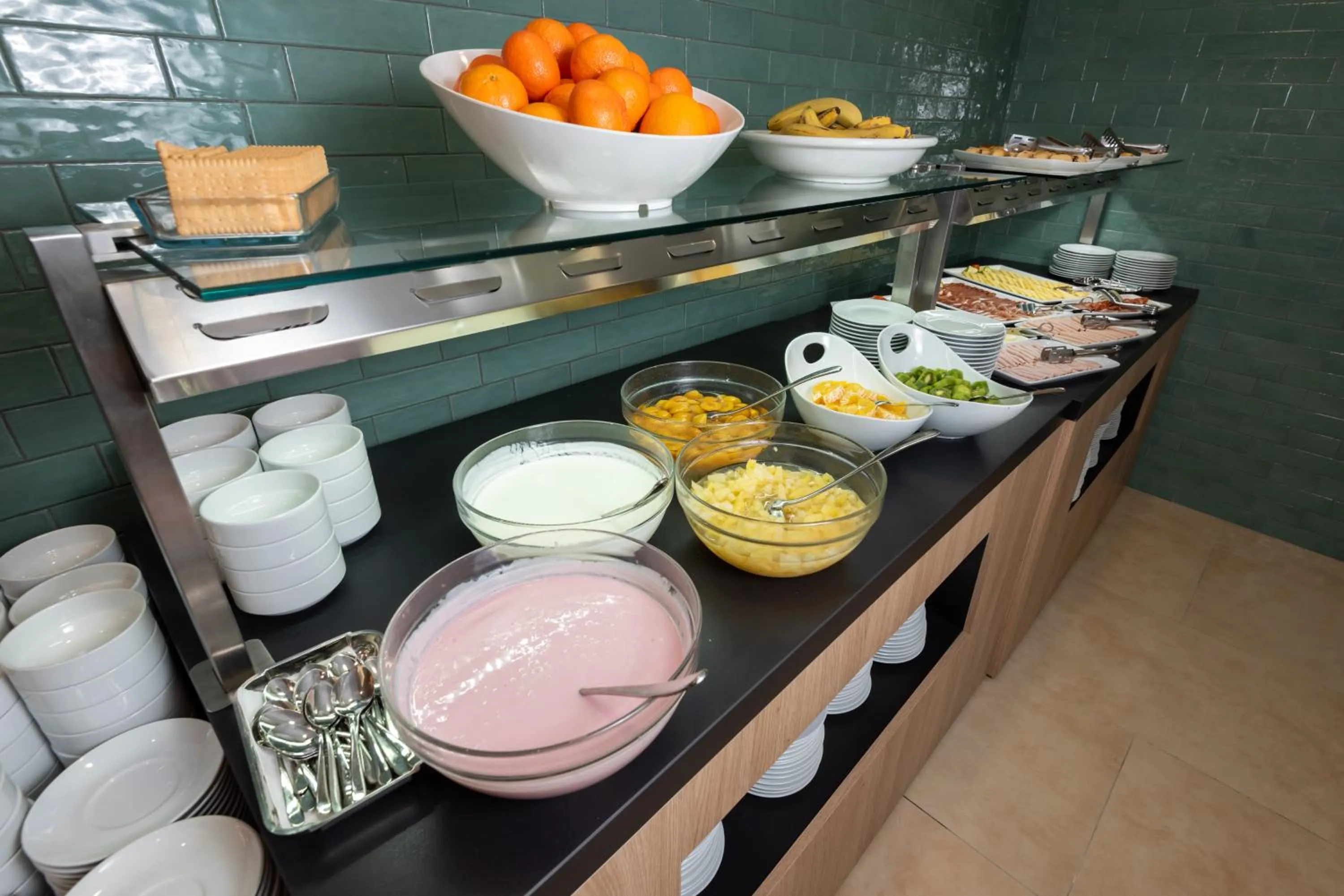 American breakfast in Hotel Kolovare