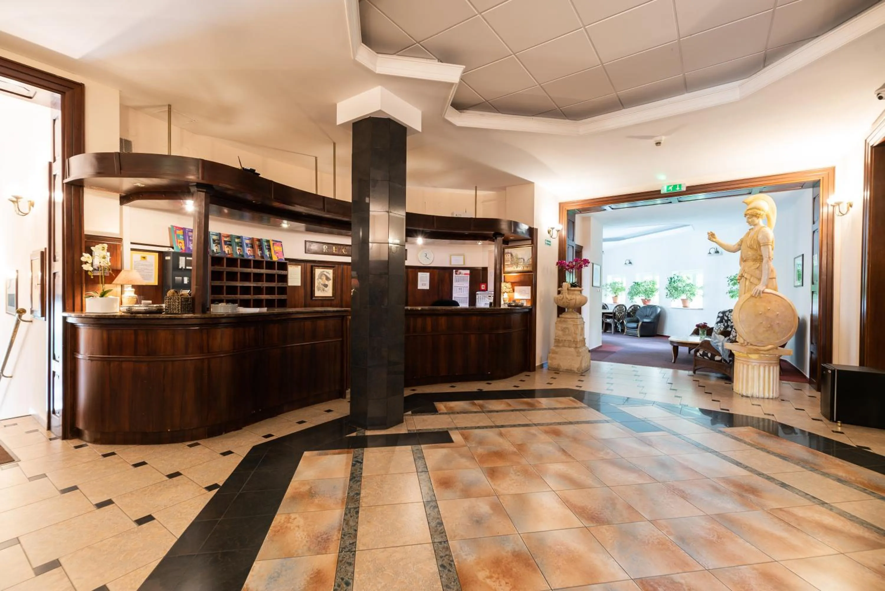 Lobby or reception in Villa Pallas