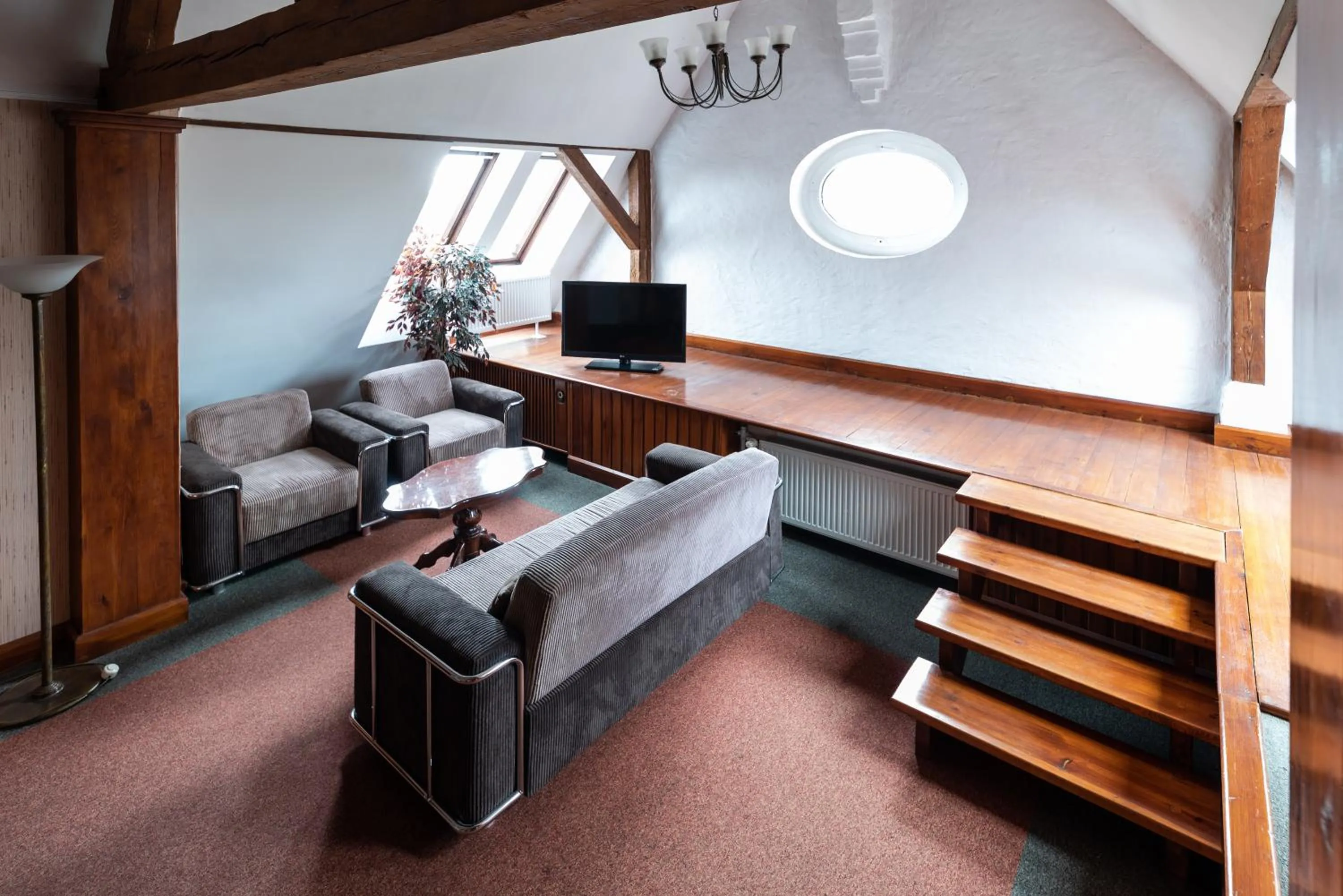 Seating area in Villa Pallas