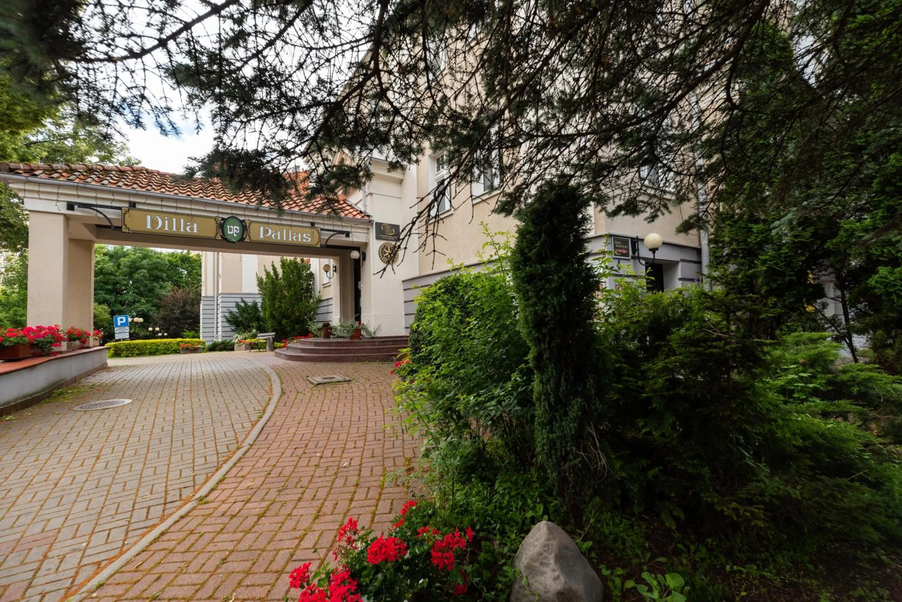 Garden in Villa Pallas