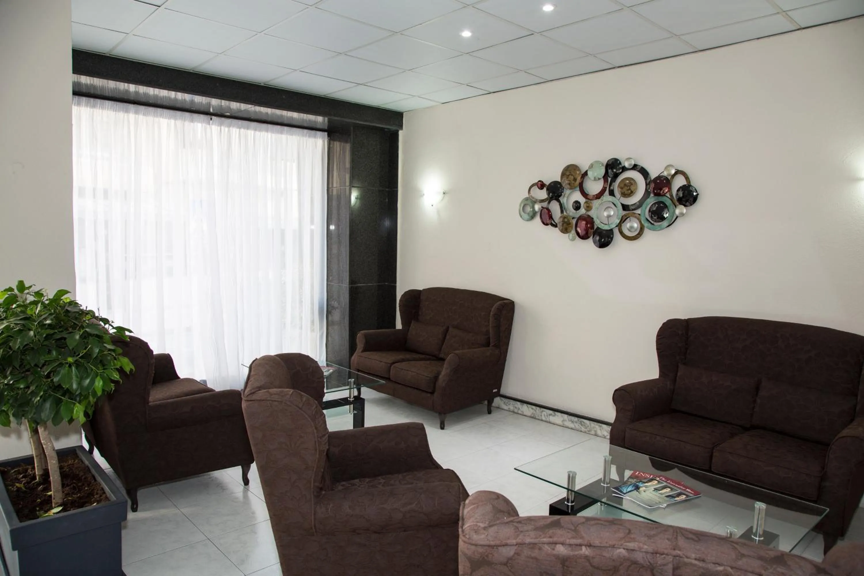 Seating area in Relax Inn Hotel