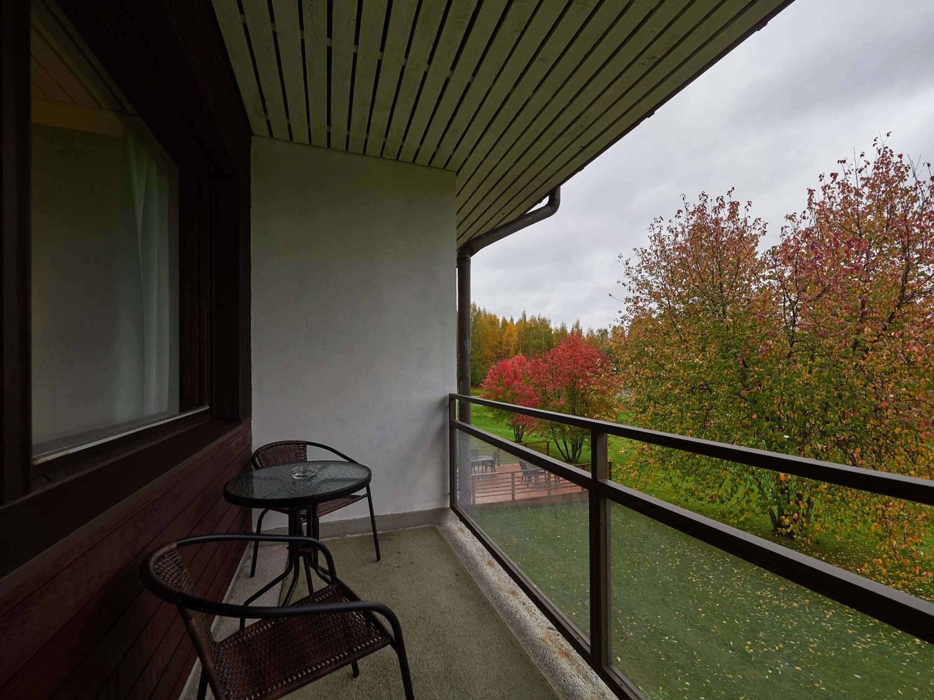 Balcony/Terrace in Hotelli Pielinen