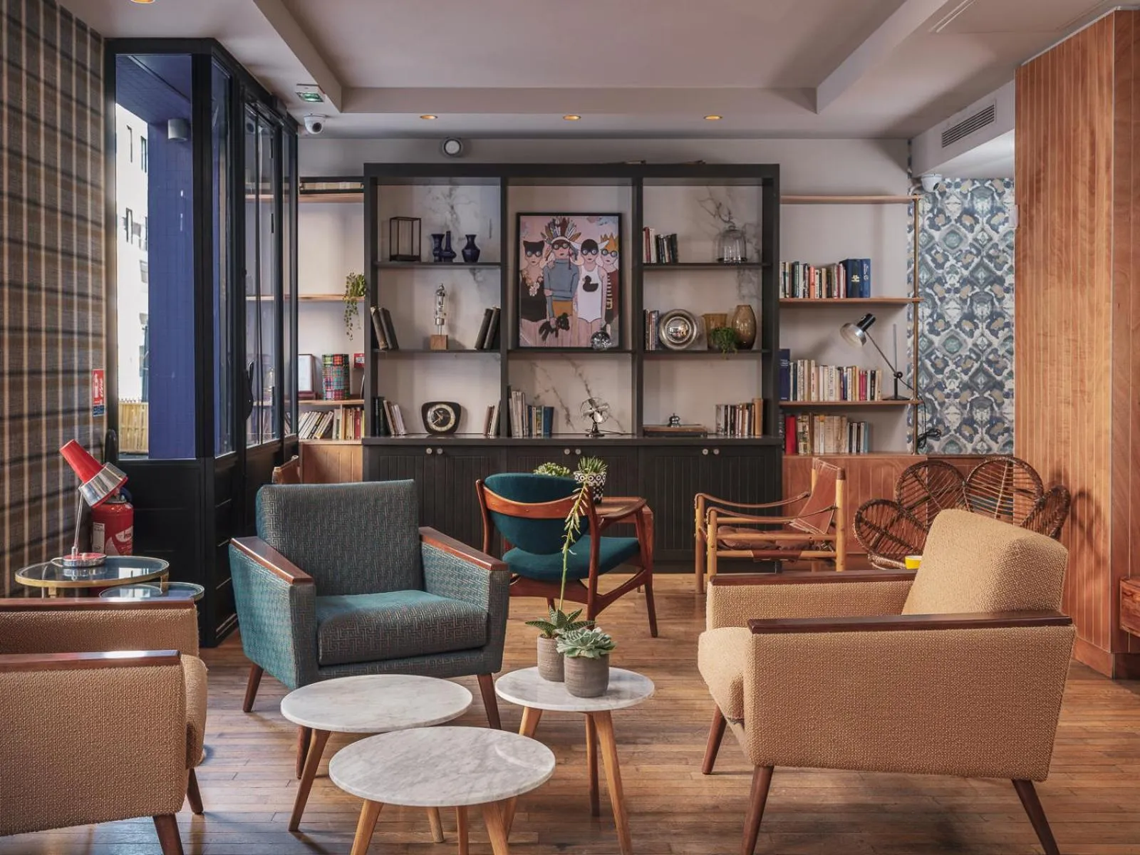 Lobby or reception in Hôtel Piapia