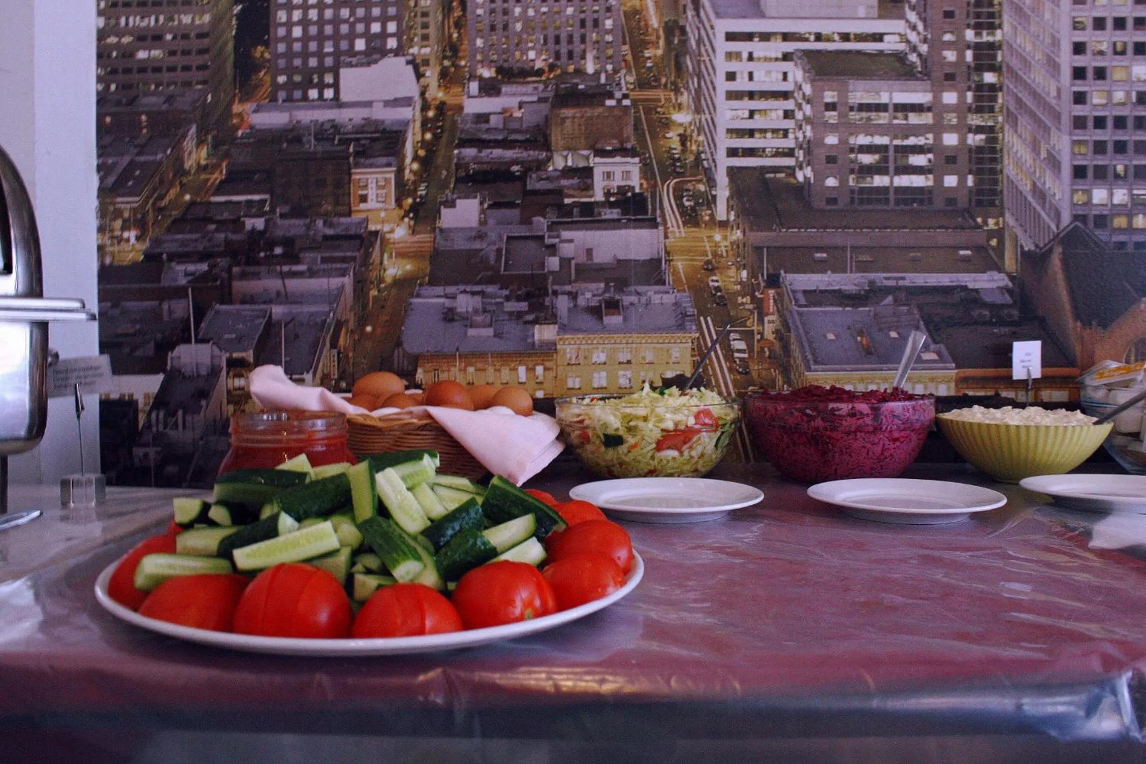 Food and drinks in Center Hotel