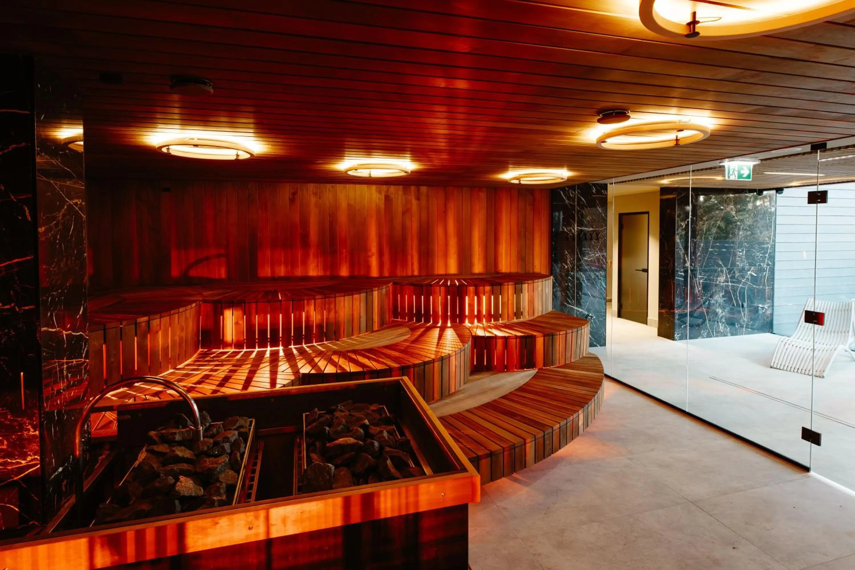 Sauna, Bed in Viimsi Spa & Waterpark