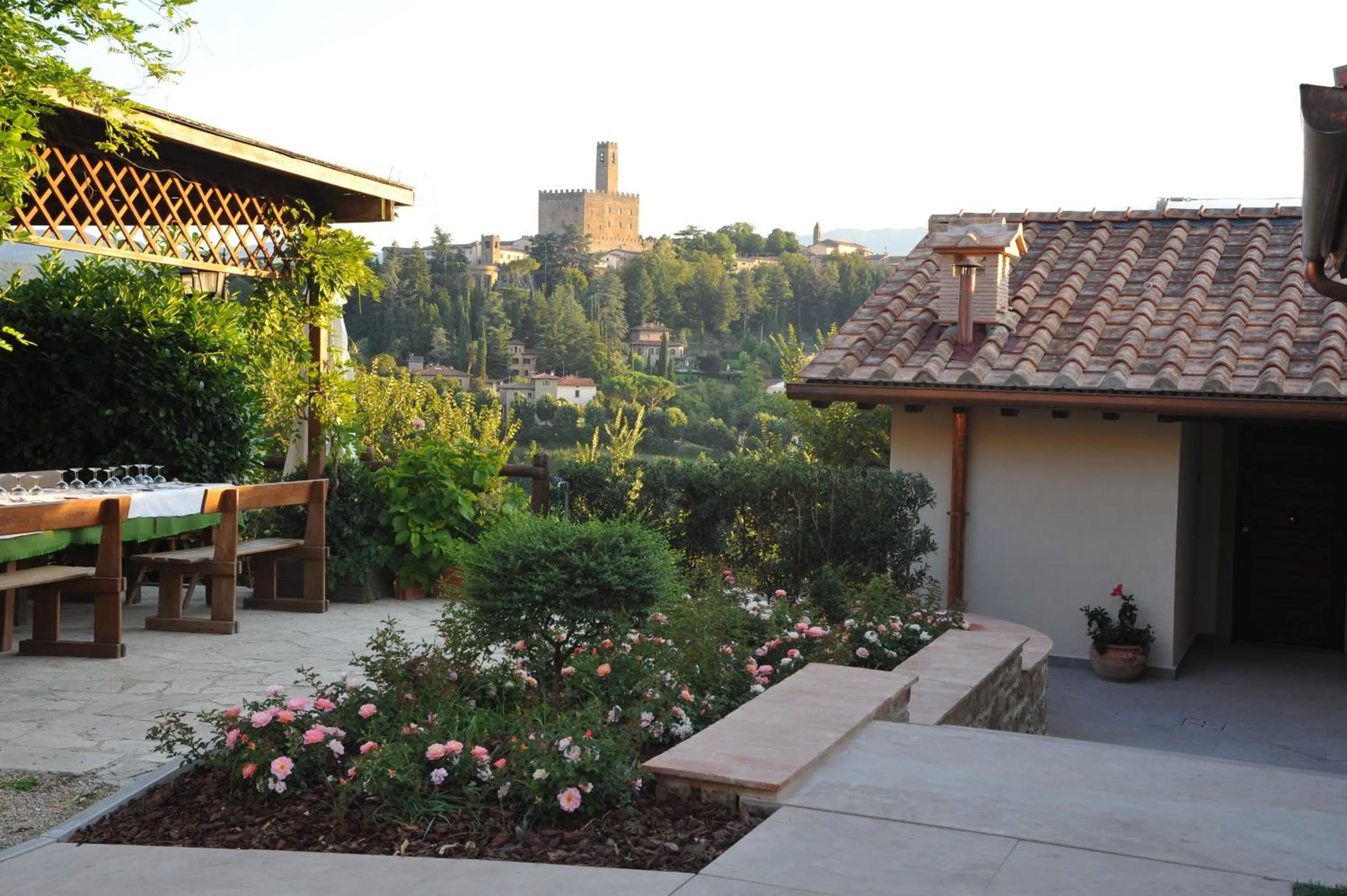 Garden in Albergo Ristorante La Torricella