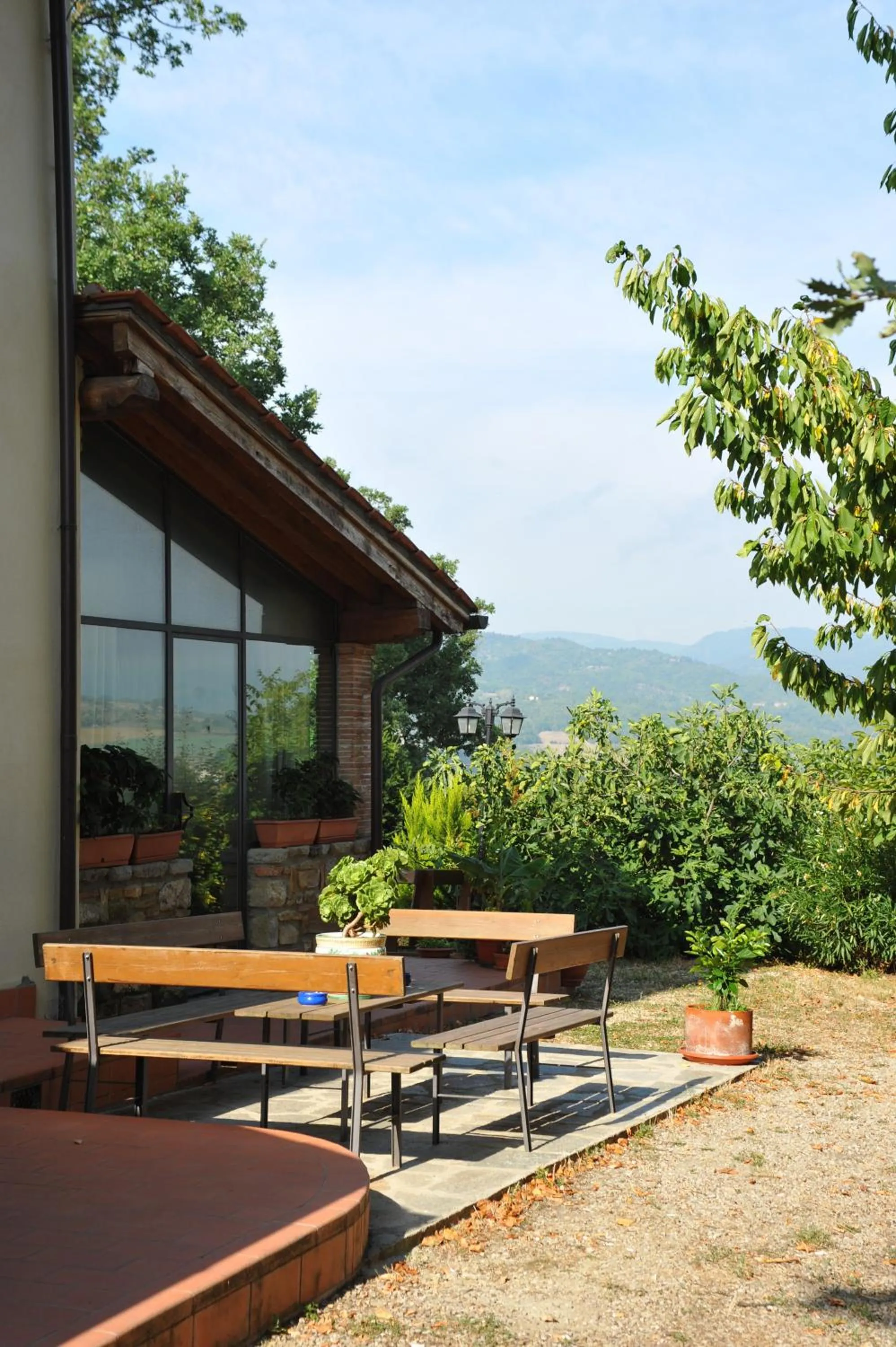 Garden in Albergo Ristorante La Torricella