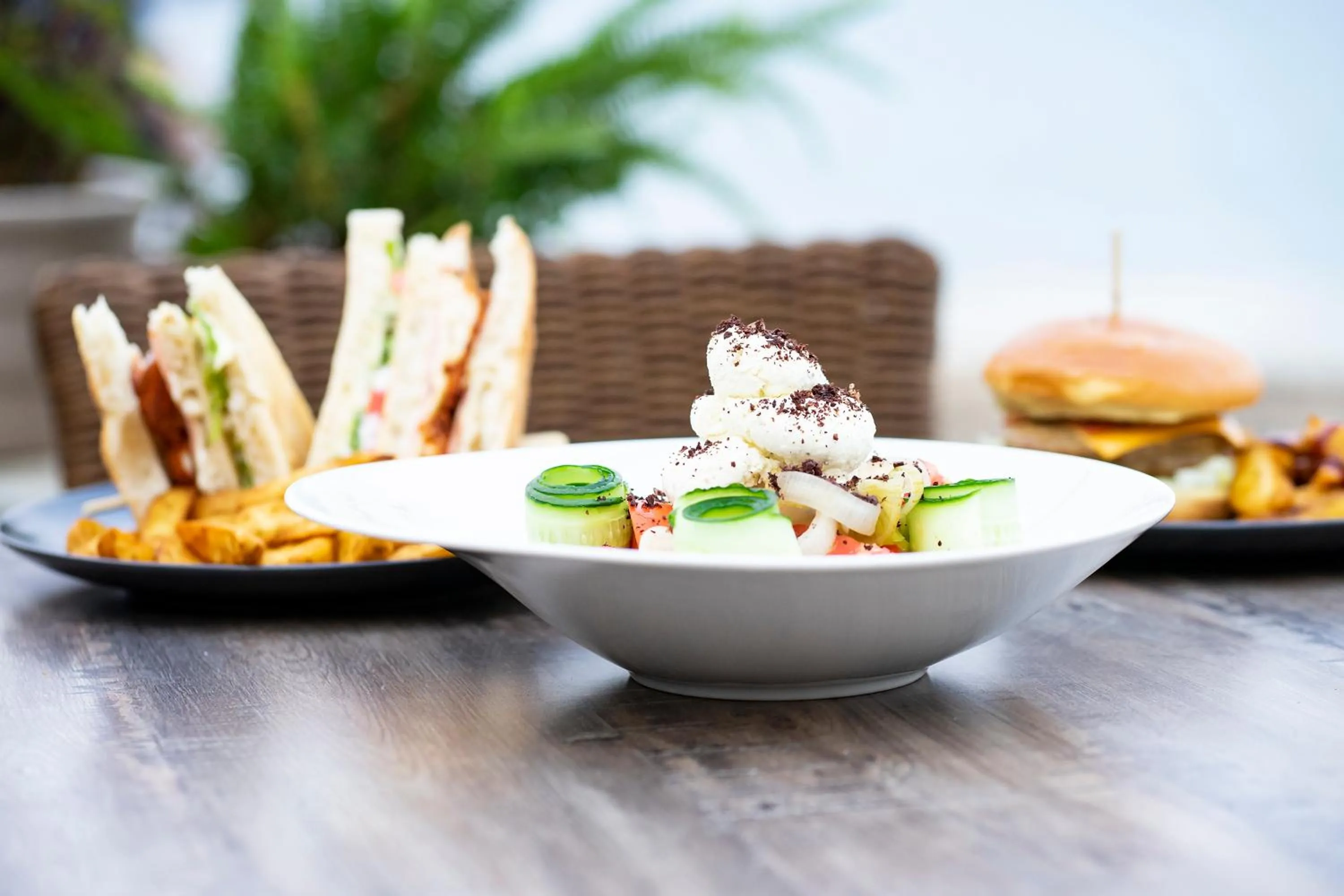 Restaurant/places to eat in Kenta Beach Hotel