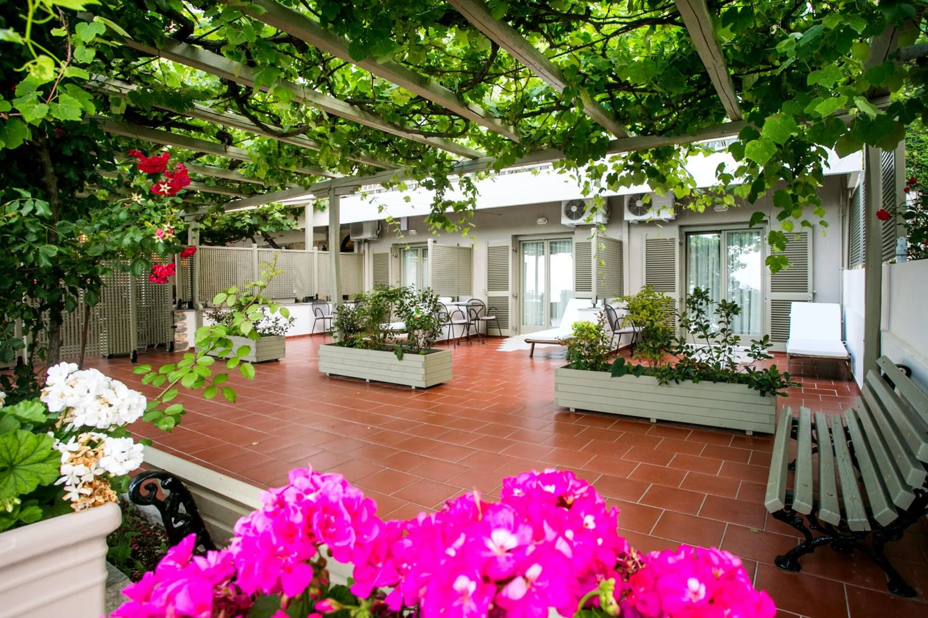 Bird's eye view in Kenta Beach Hotel