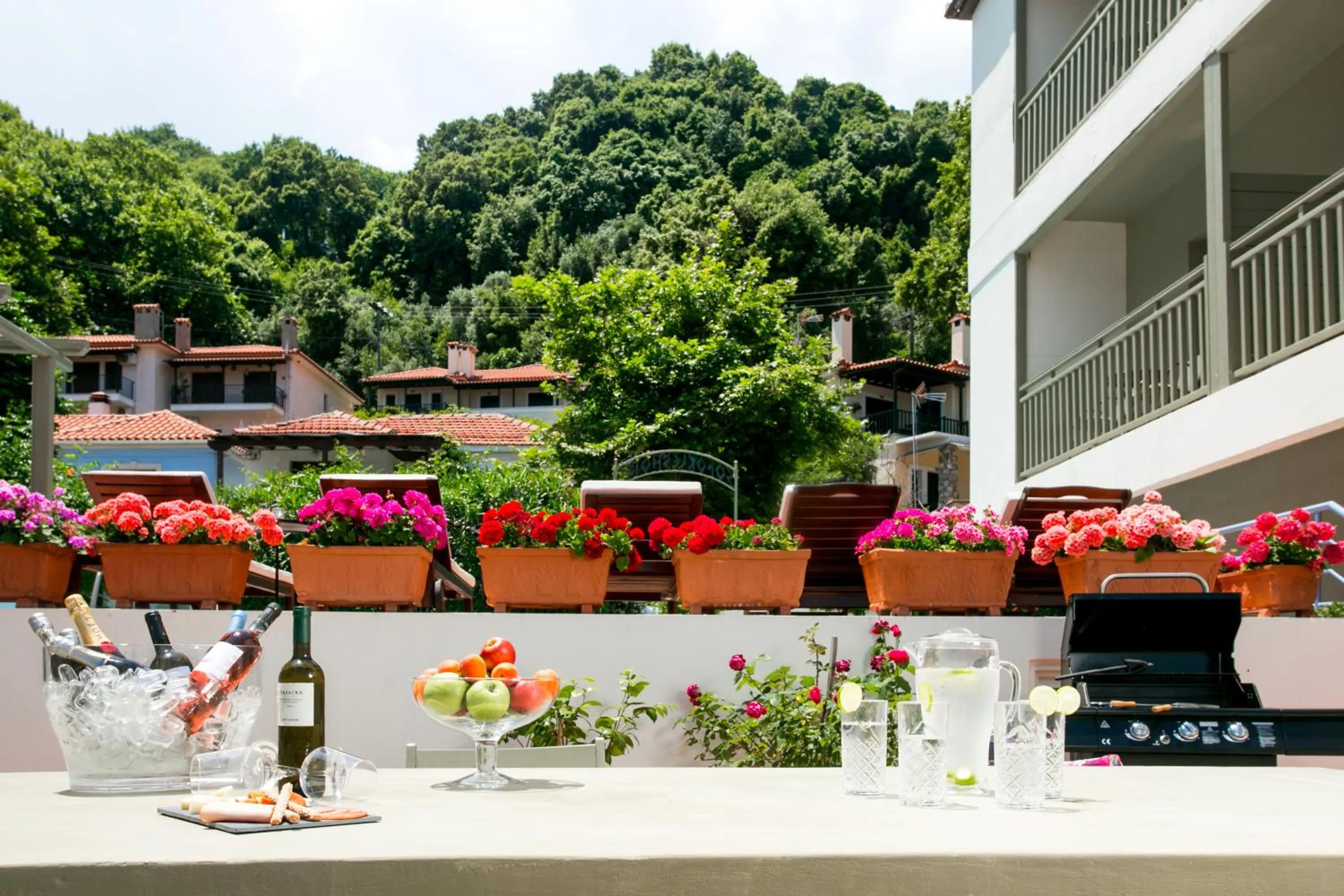 Balcony/Terrace in Kenta Beach Hotel
