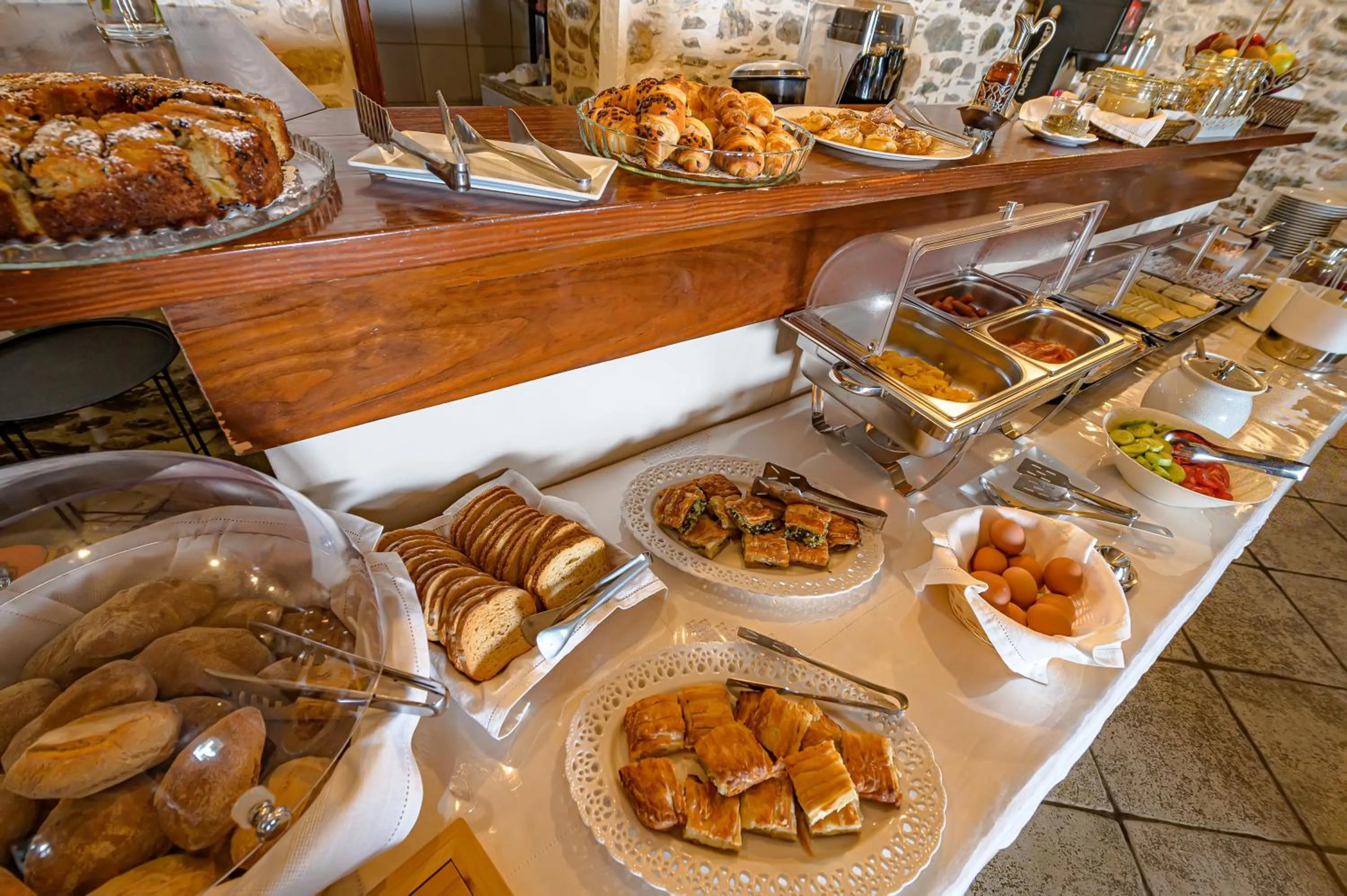 Breakfast in Kenta Beach Hotel