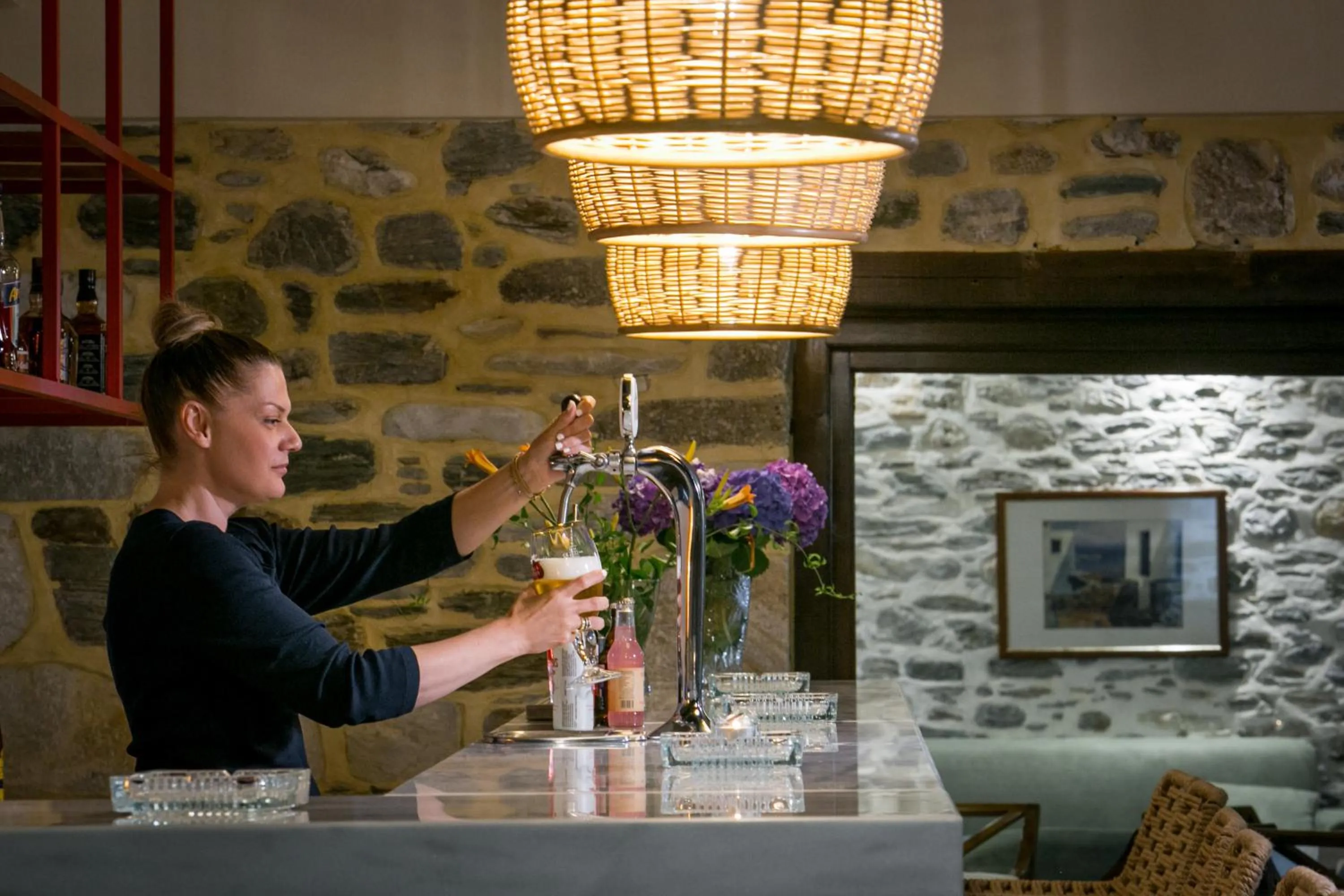 Lounge or bar in Kenta Beach Hotel