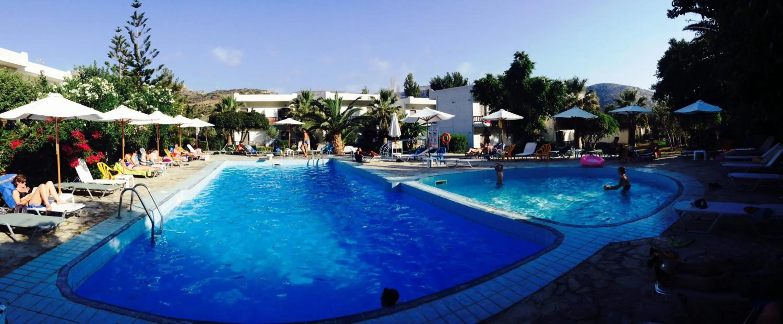 Pool view in Valley Village