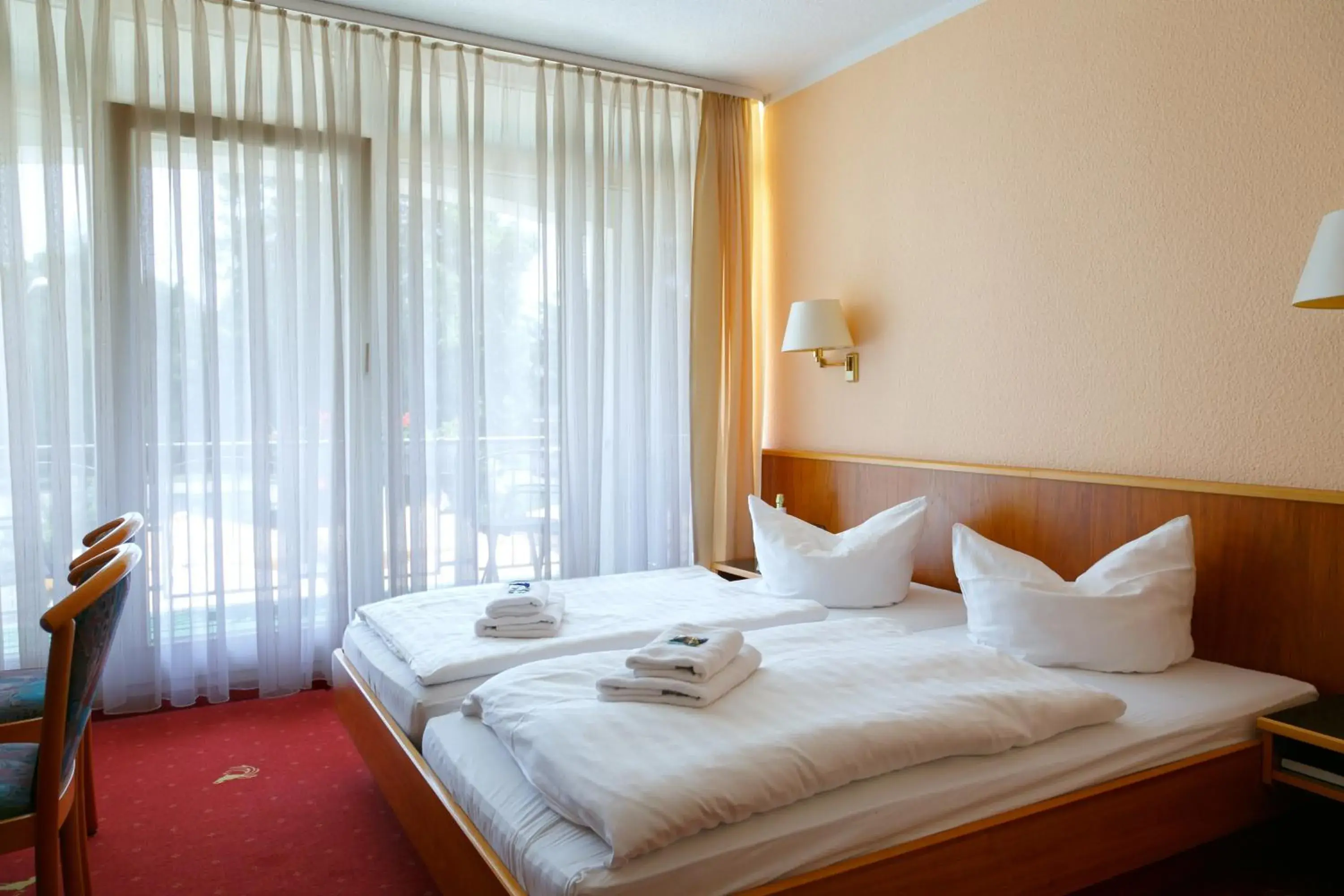 Double Room with Balcony - single occupancy in Hotel Goldener Fasan Double Room with Balcony - single occupancy in Hotel Goldener Fasan