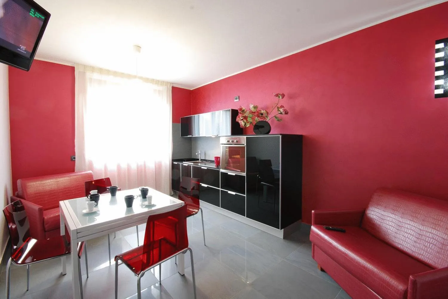 Living room in Olympus Resort