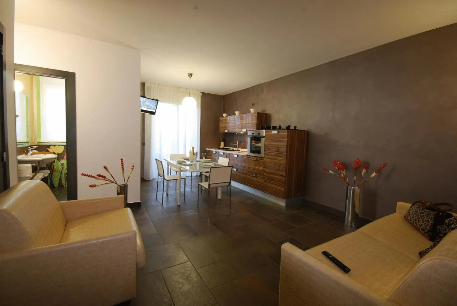 Living room in Olympus Resort