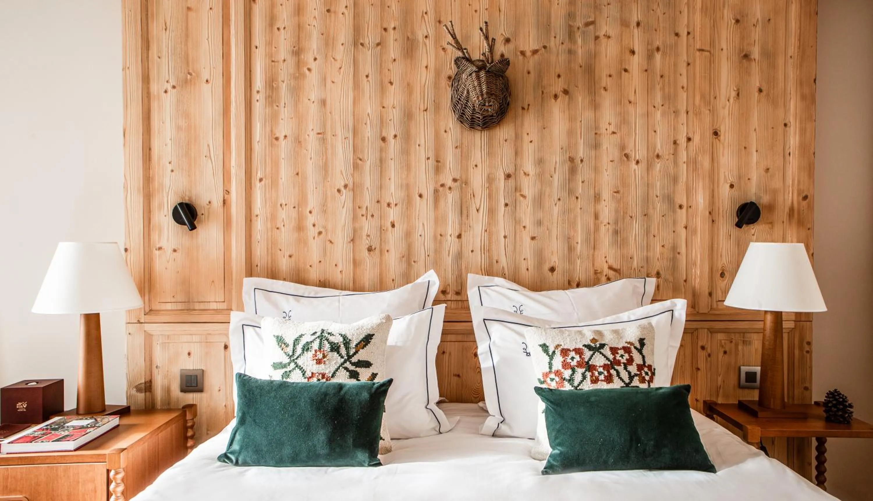 Bed in Alpes Hôtel du Pralong