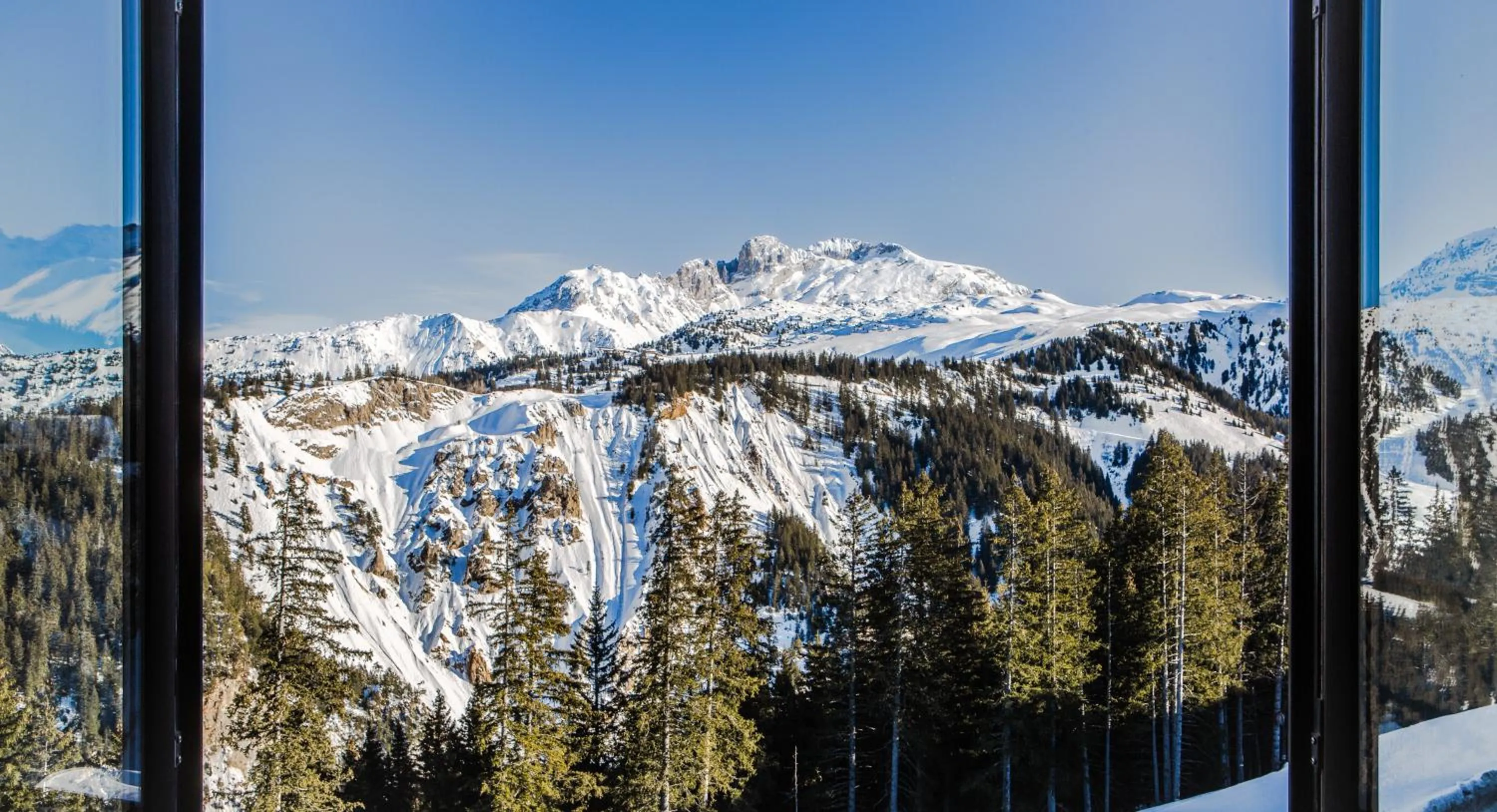 Winter in Alpes Hôtel du Pralong
