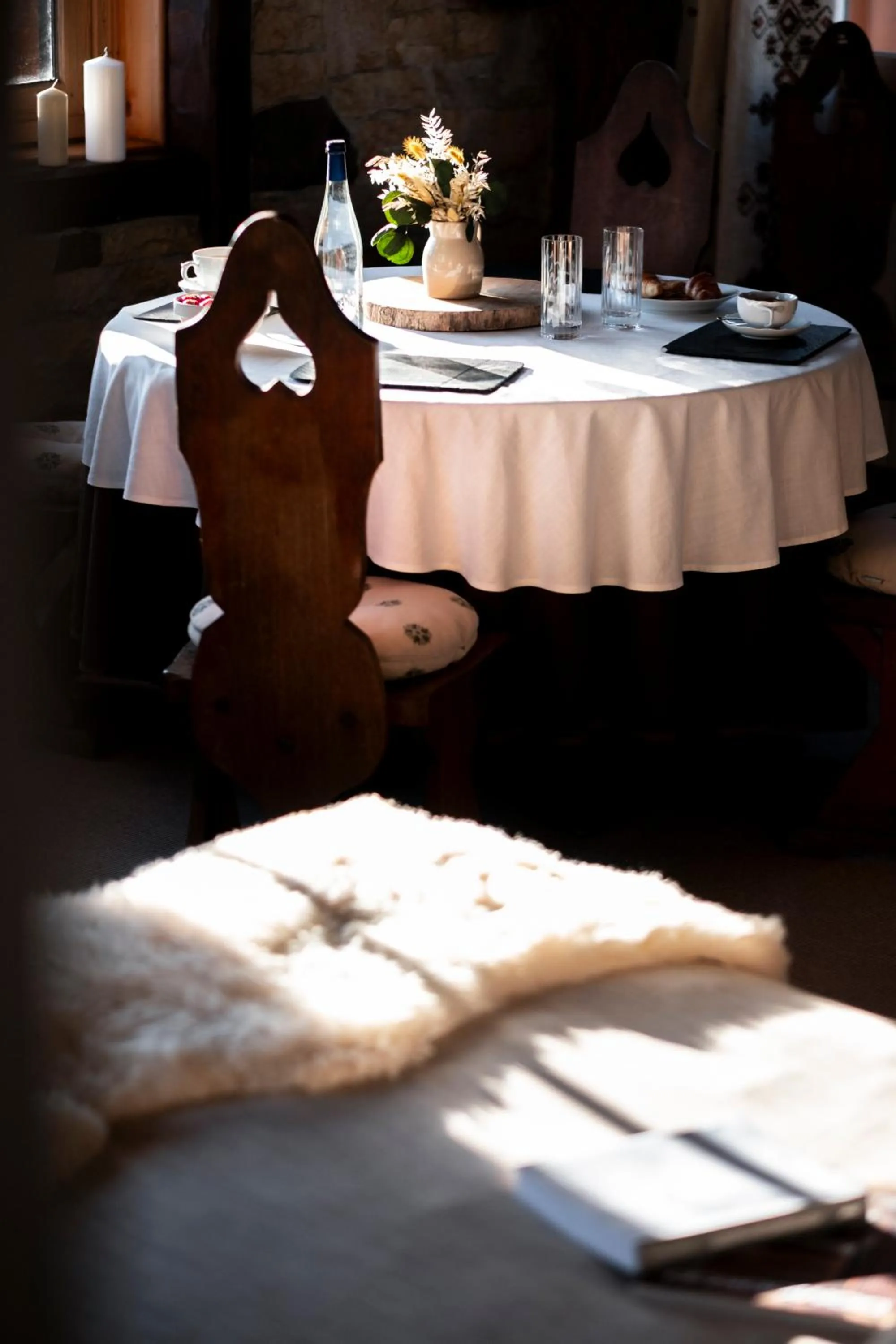 Living room in Alpes Hôtel du Pralong