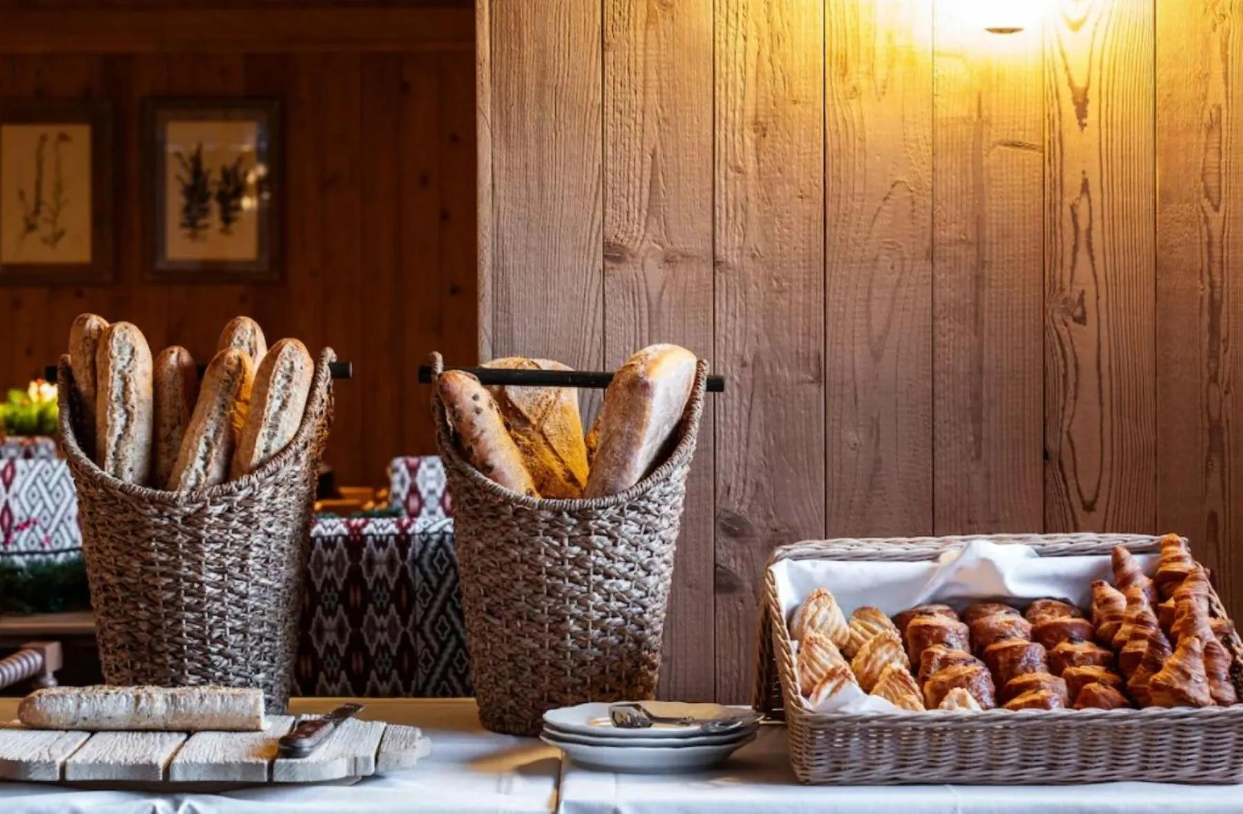 Breakfast in Alpes Hôtel du Pralong