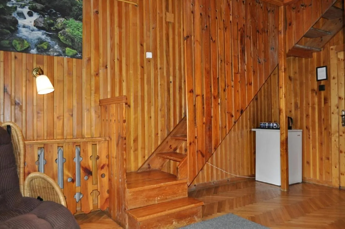 Living room in Willa Orla