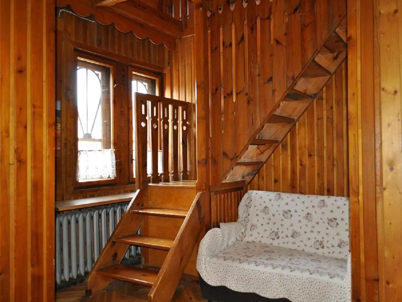 Living room in Willa Orla