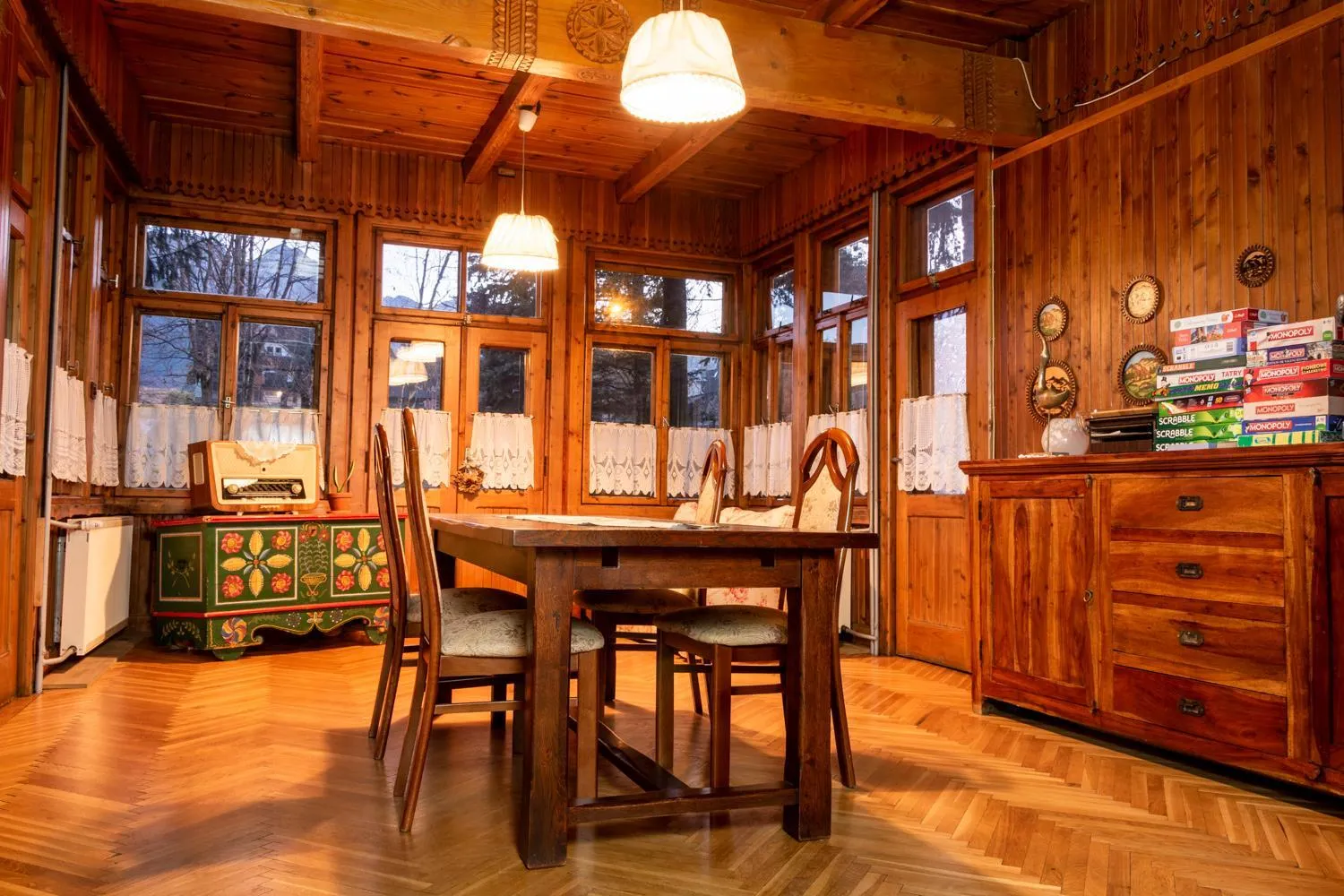 Communal lounge/ TV room in Willa Orla