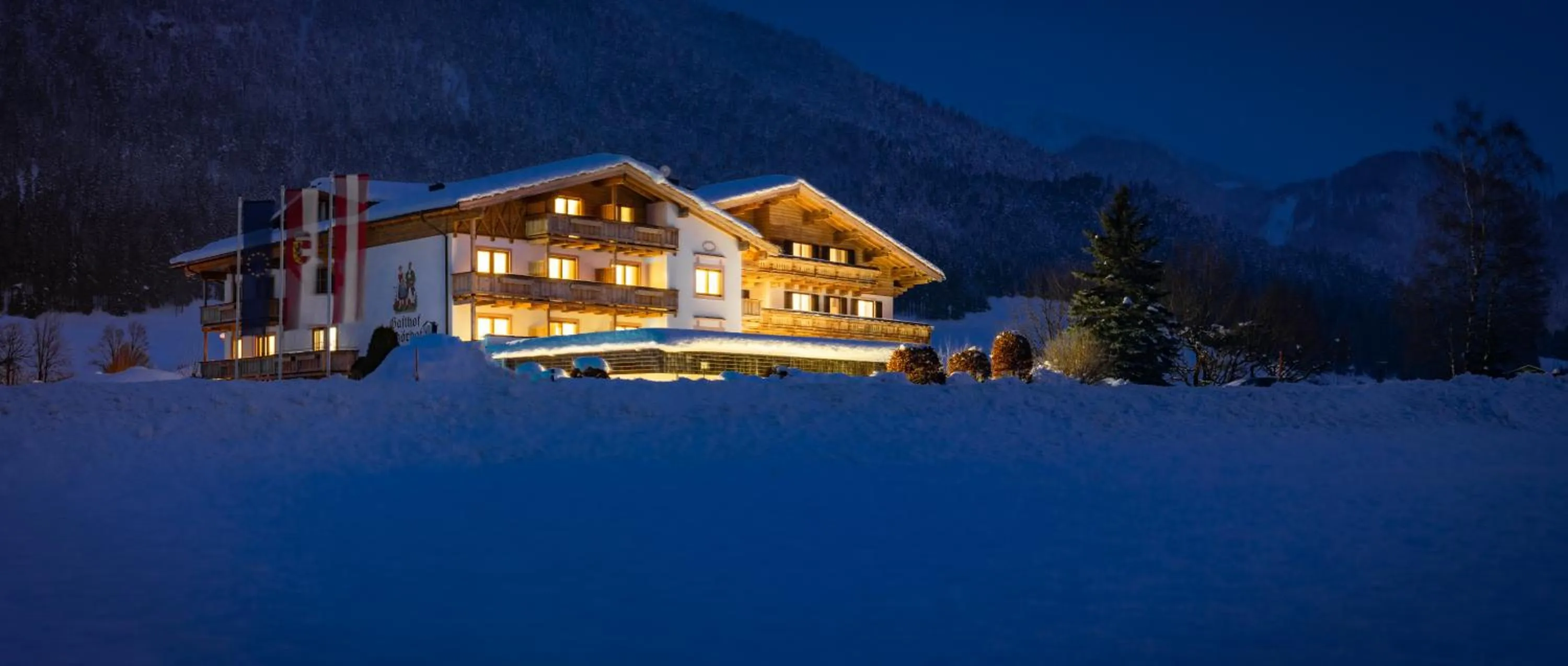 Property building in Hotel Schörhof