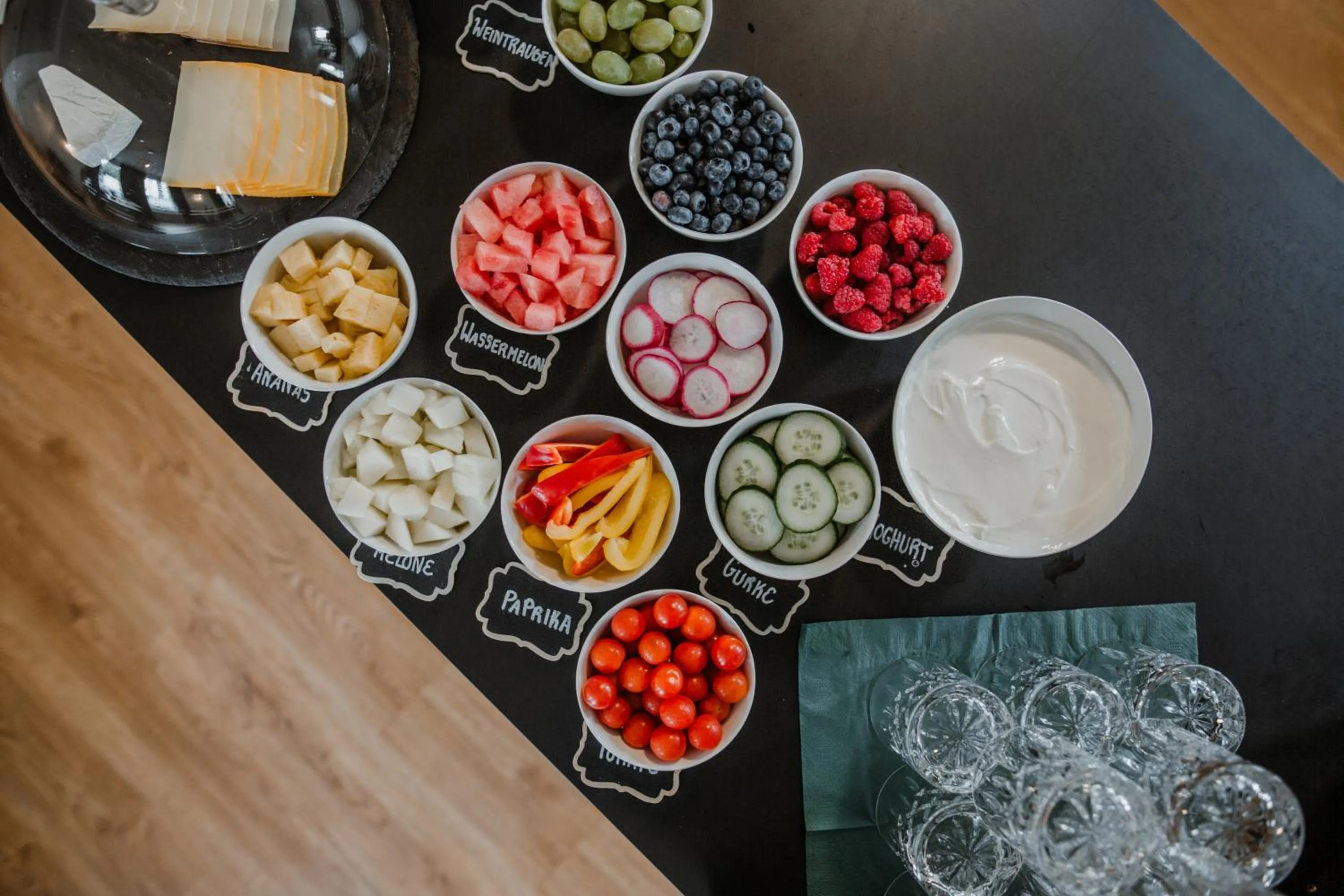 Breakfast in Hotel Palmenbad