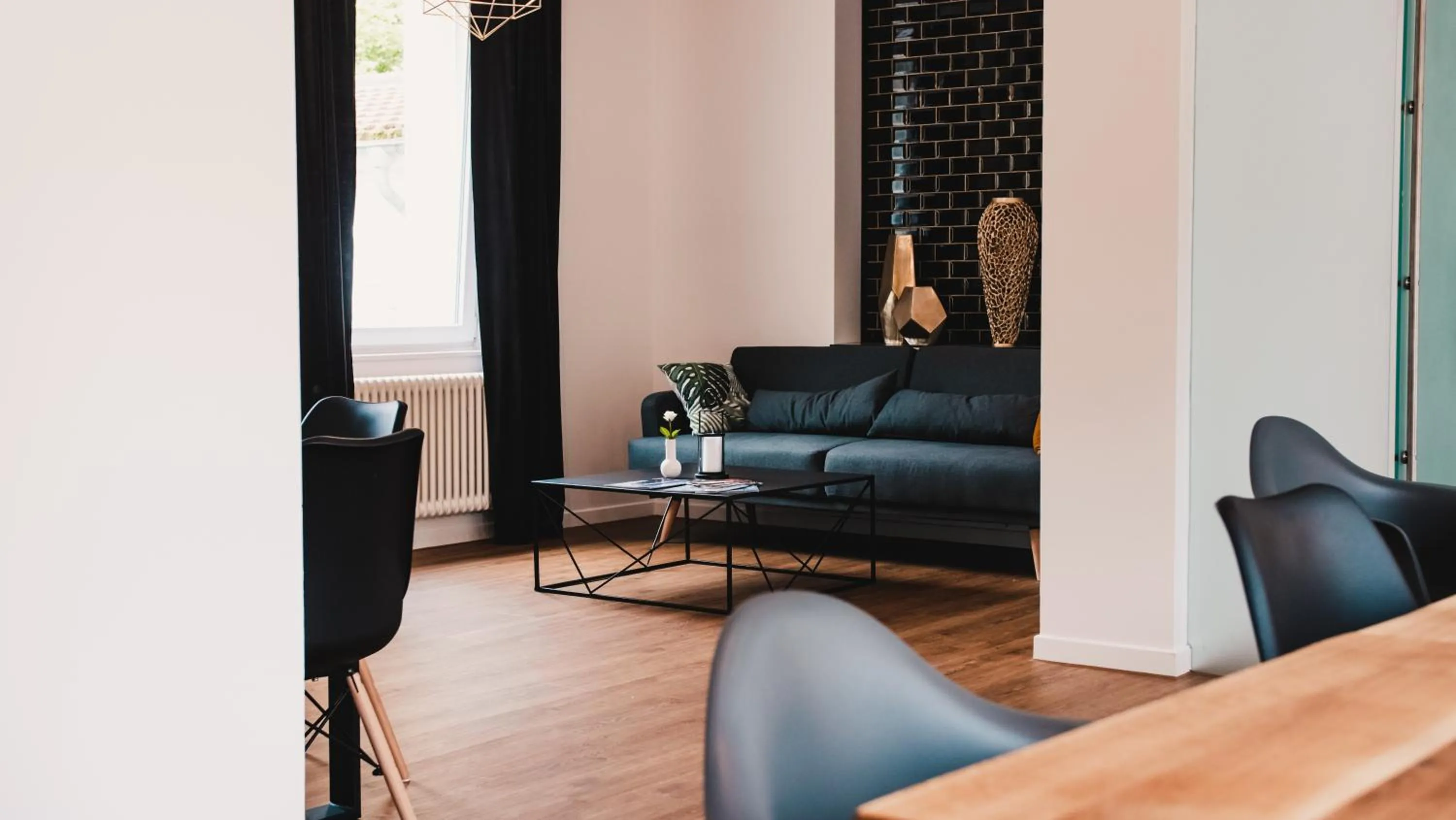 Seating area in Hotel Palmenbad