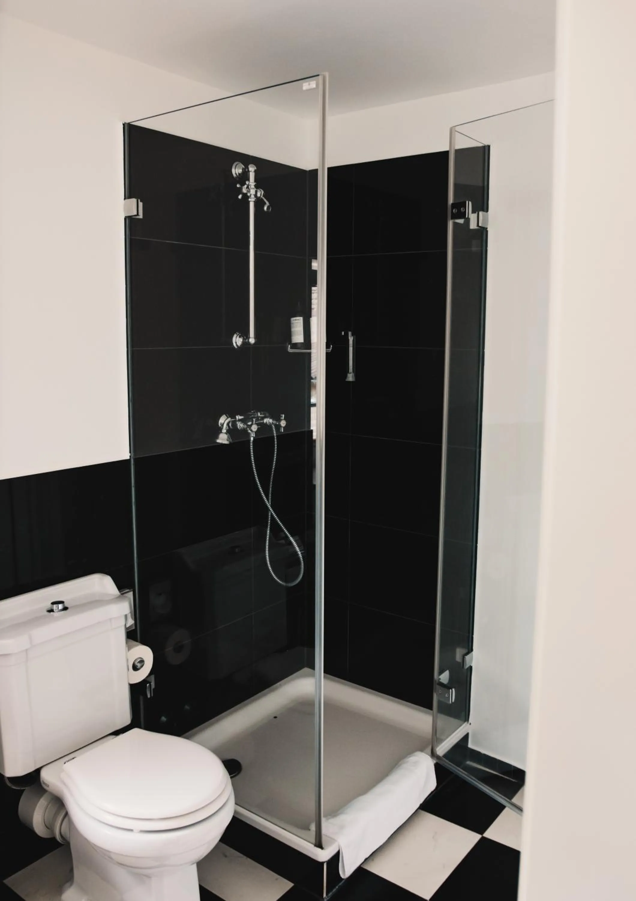 Shower in Hotel Palmenbad