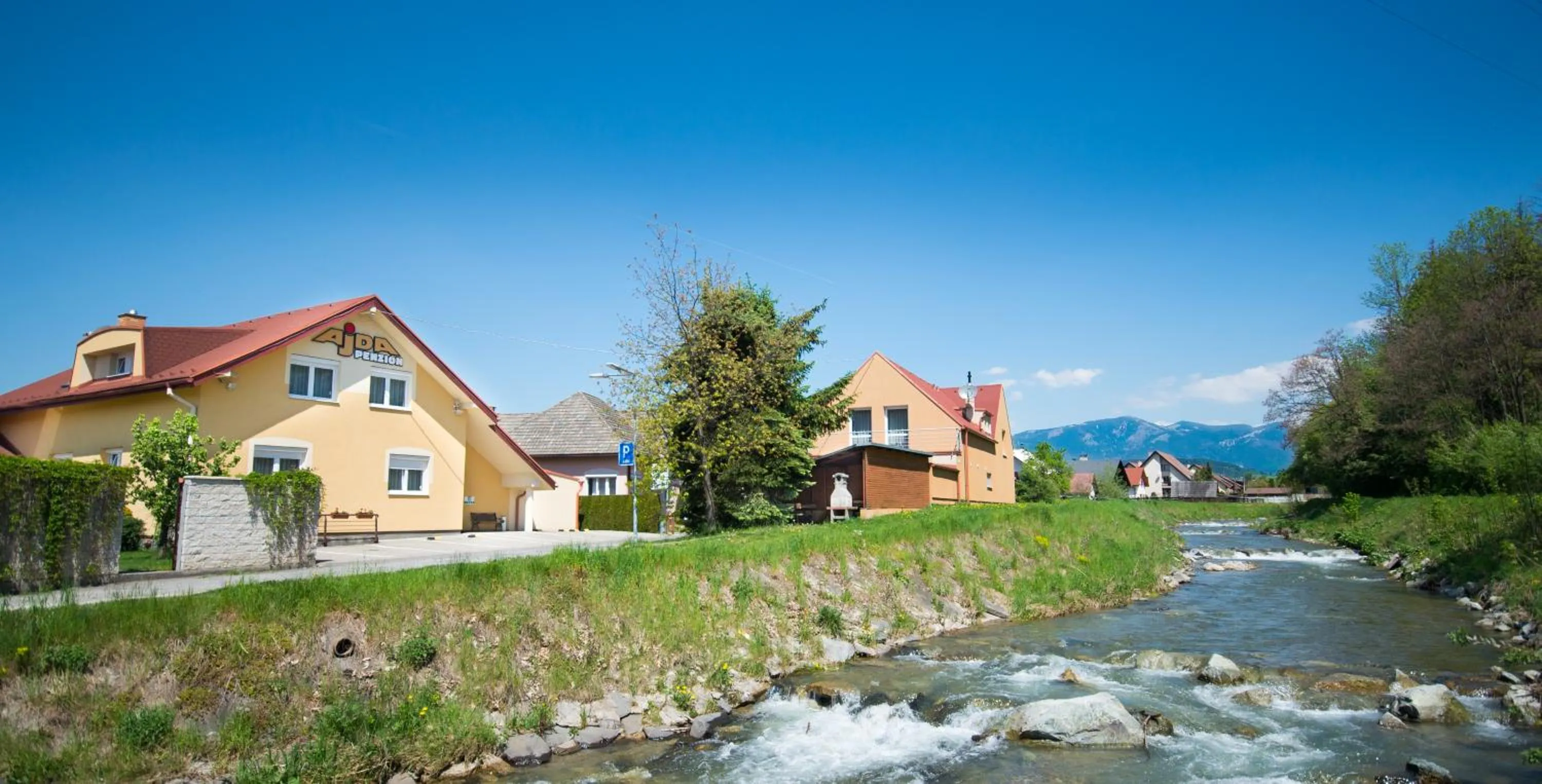 Property building in Penzion Ajda