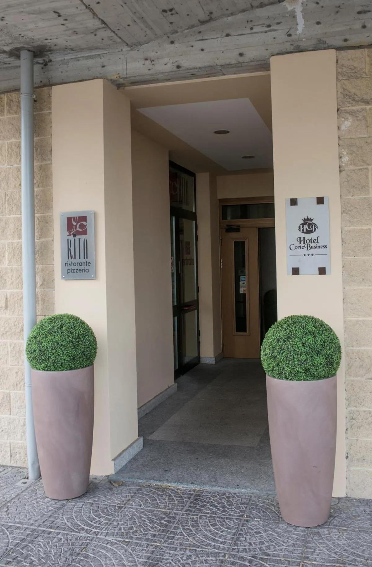 Facade/entrance in Hotel Corte Business