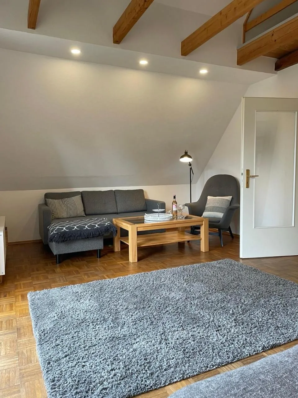 Seating area in Hinners-Hoff Apartments