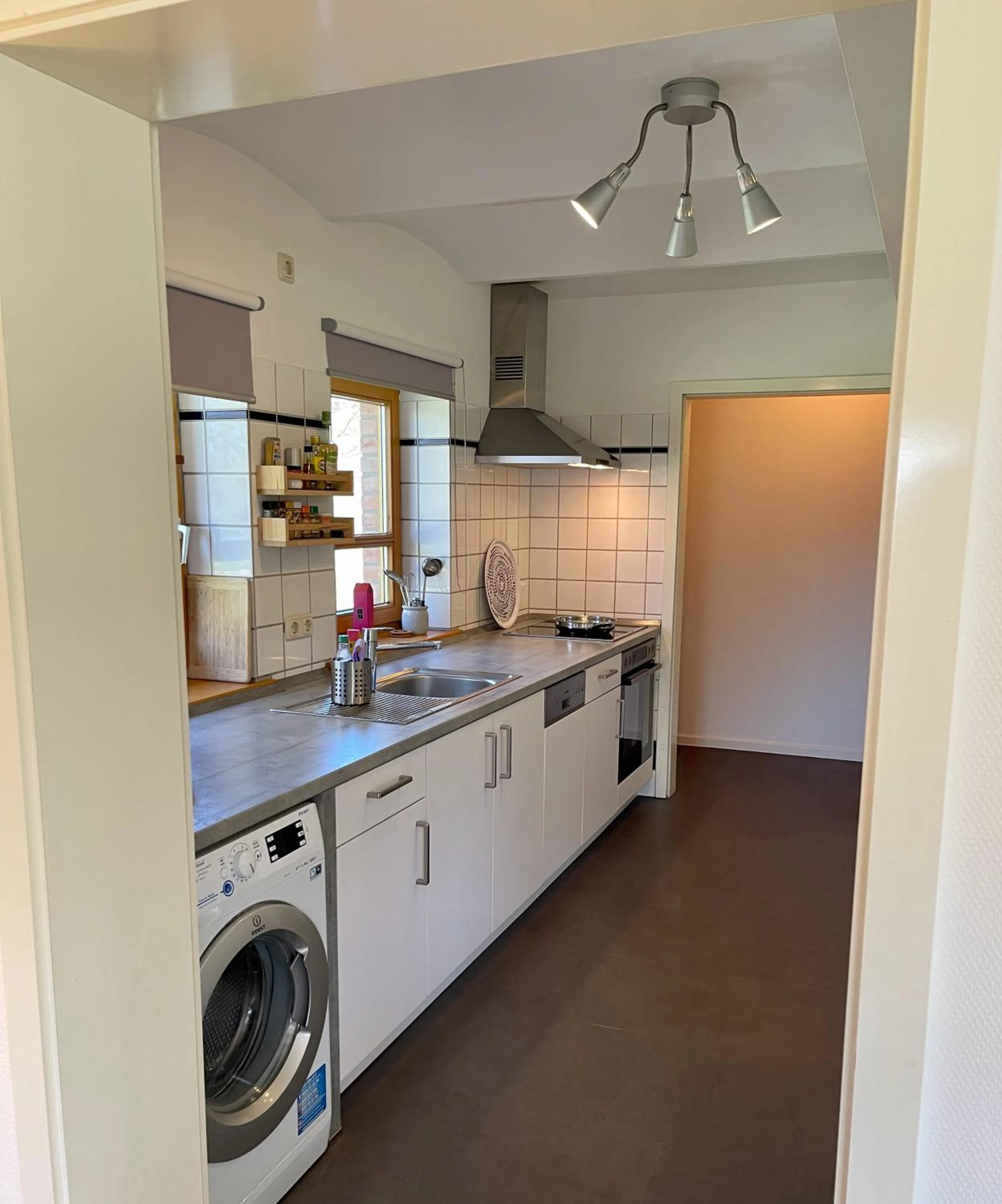 Kitchen or kitchenette in Hinners-Hoff Apartments