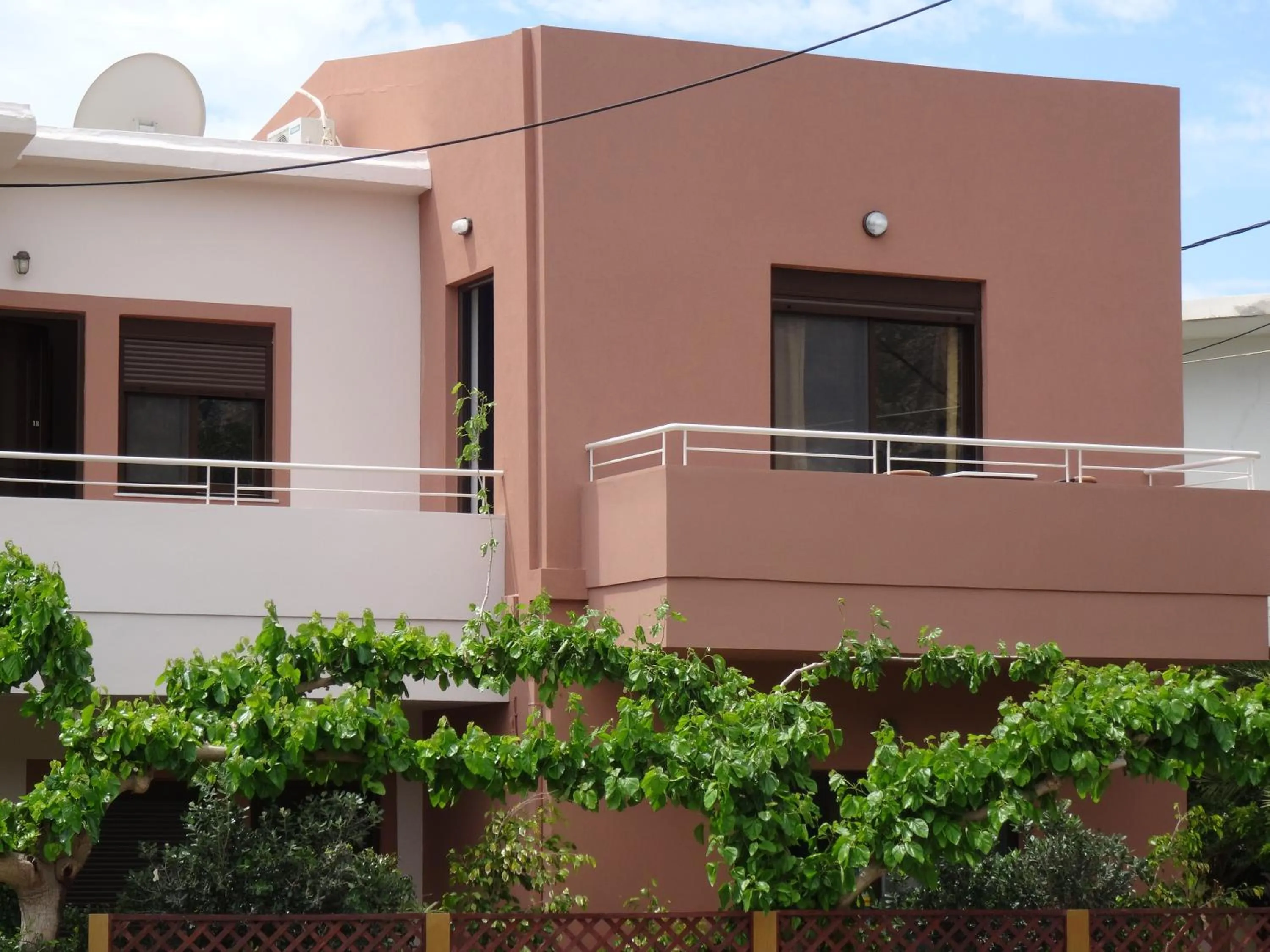Property building in Lito Apartments Paleochora